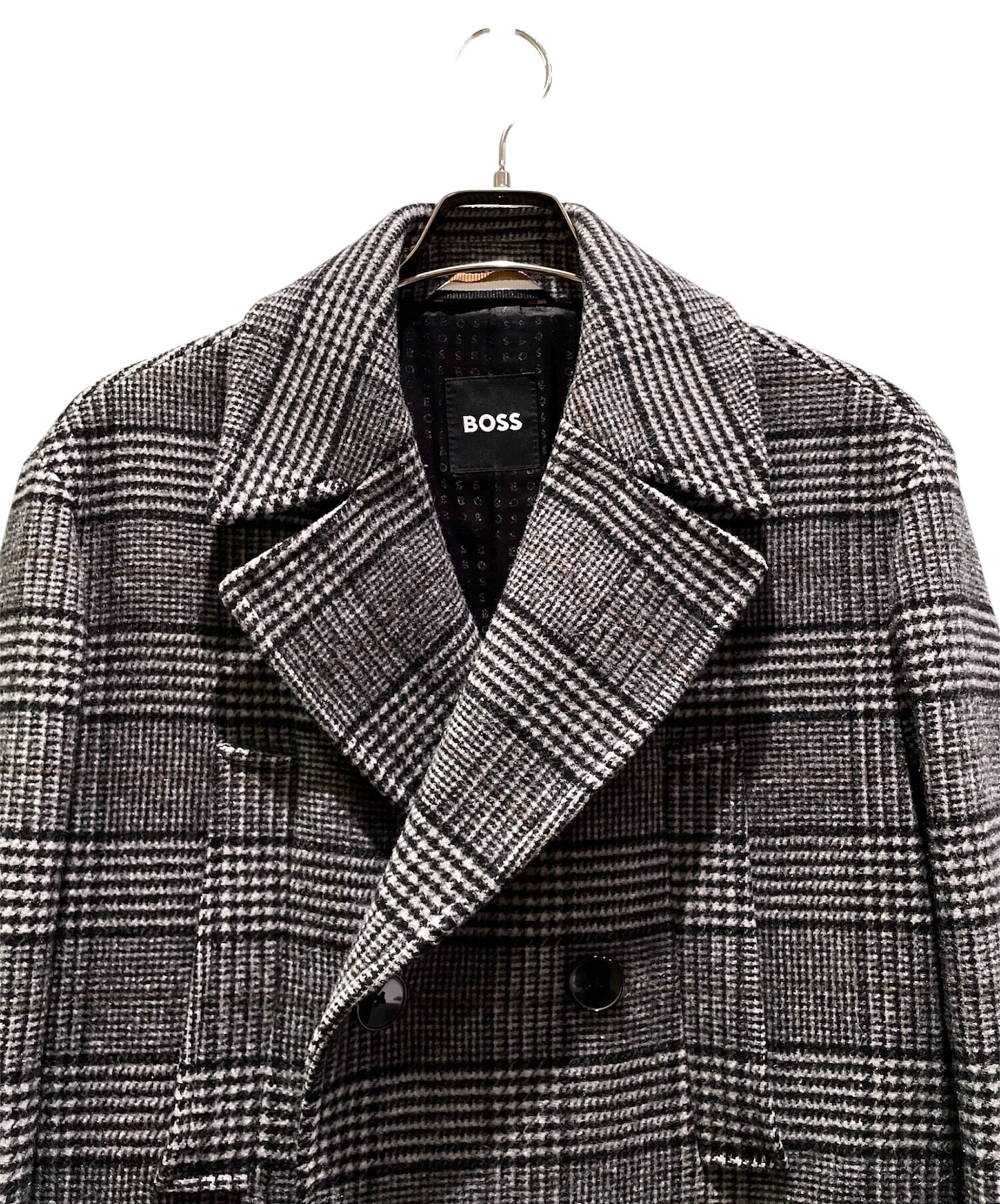 中古・古着通販】HUGO BOSS (ヒューゴ ボス) ダブルブレストコート