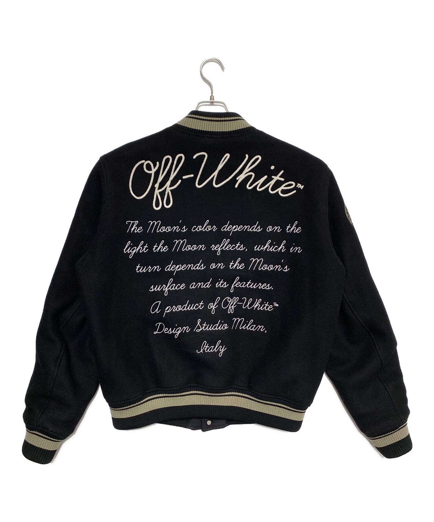 中古・古着通販】OFFWHITE (オフホワイト) 袖エンブロイダリーバー