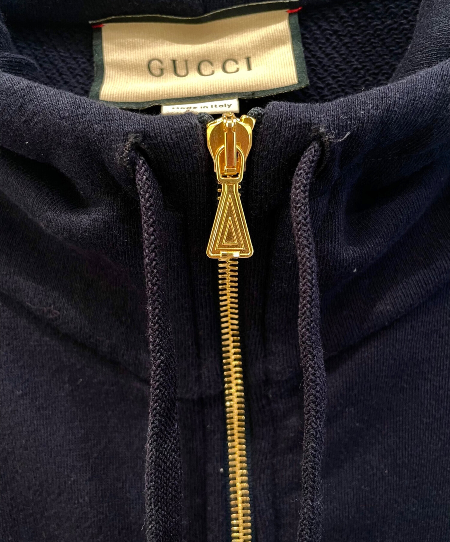 中古・古着通販】GUCCI (グッチ) ウェブ&GUCCIラベル付きスウェット