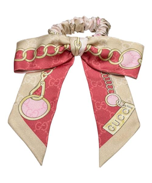 予約者ありGUCCIのシュシュセット 中古・古着通販】GUCCI (グッチ) シュシュ ブラック×ゴールド