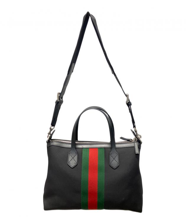 中古・古着通販】GUCCI (グッチ) シェリーライン 2wayトートバッグ