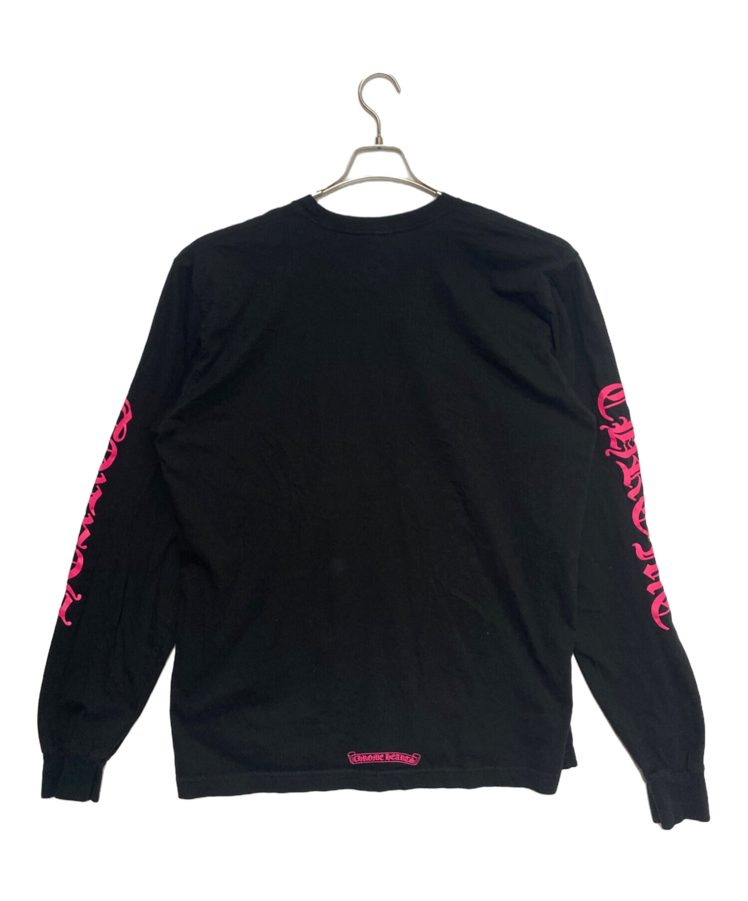 中古・古着通販】CHROME HEARTS (クロムハーツ) ネックロゴ長袖Tシャツ