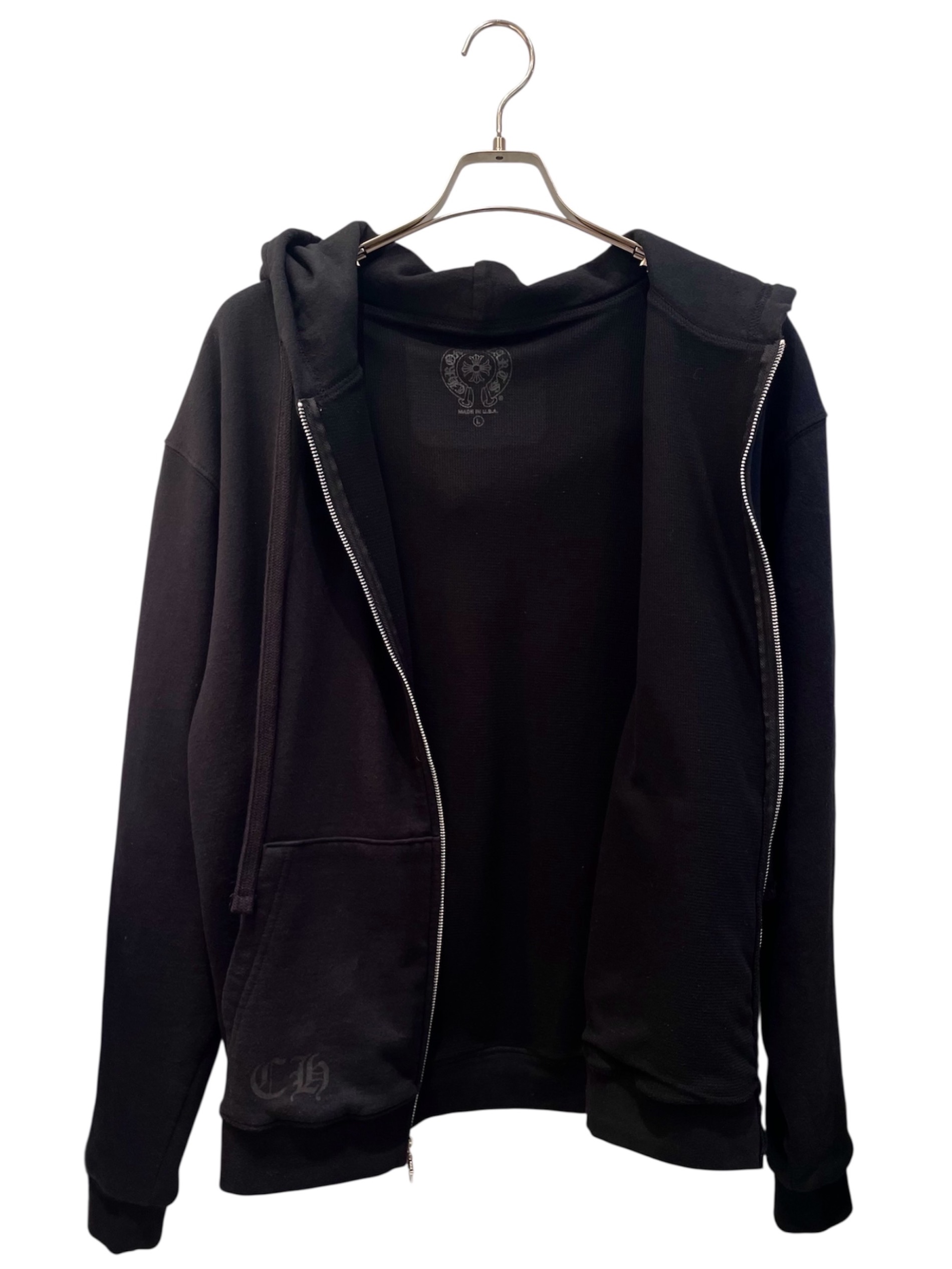 クロムハーツ ふーちゃん 中古・古着通販】CHROME HEARTS (クロムハーツ) Vertical Logo FU Hood