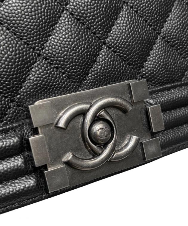 CHANEL ボイシャネル　ジャンク品 中古・古着通販】CHANEL (シャネル) ボーイシャネル25 ブラック サイズ