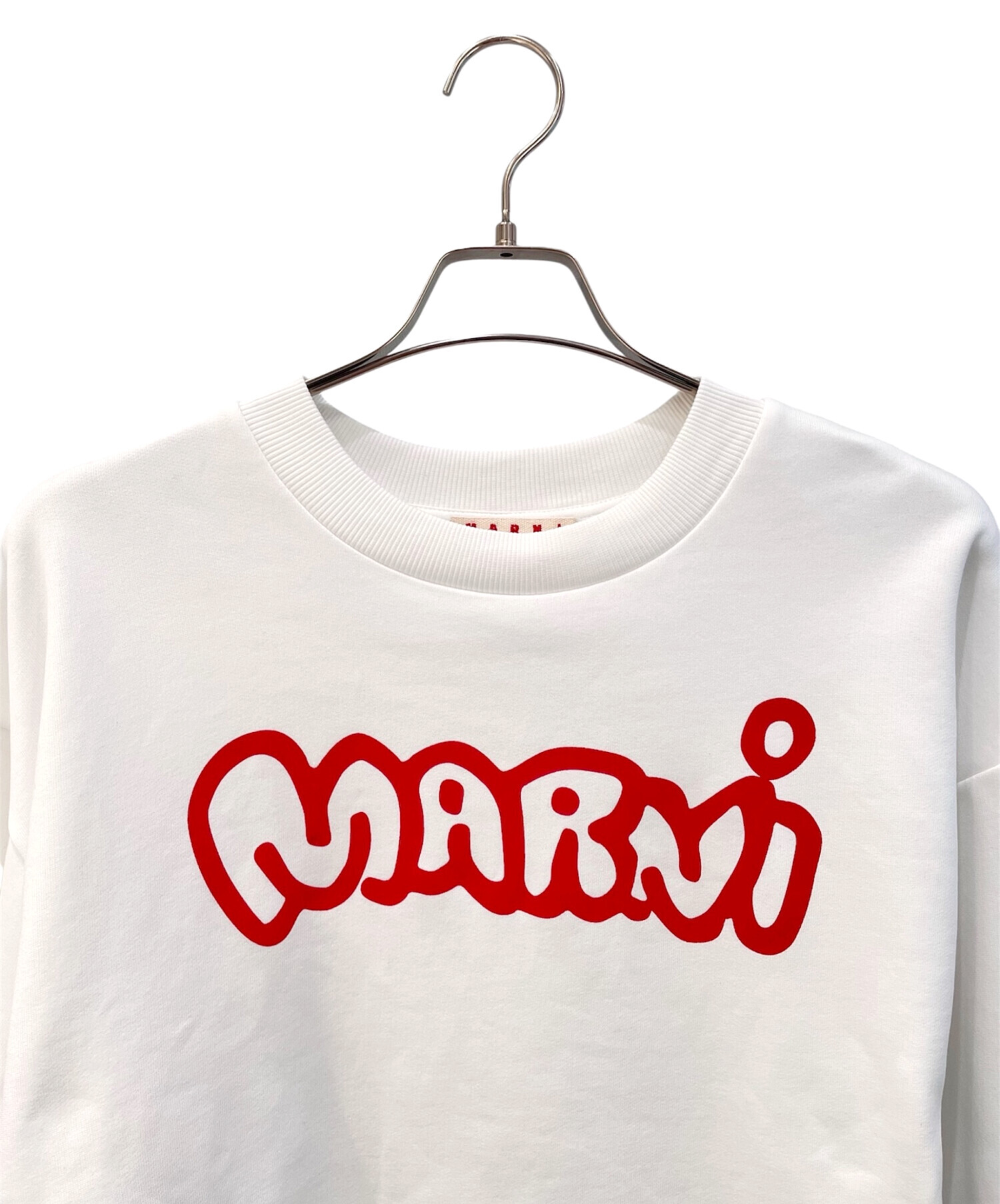 中古・古着通販】MARNI (マルニ) ロゴプリントスウェット ホワイト