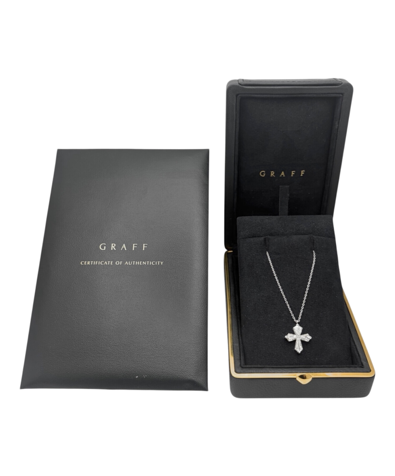 中古・古着通販】GRAFF (グラフ) トラペゾイドクロスペンダント