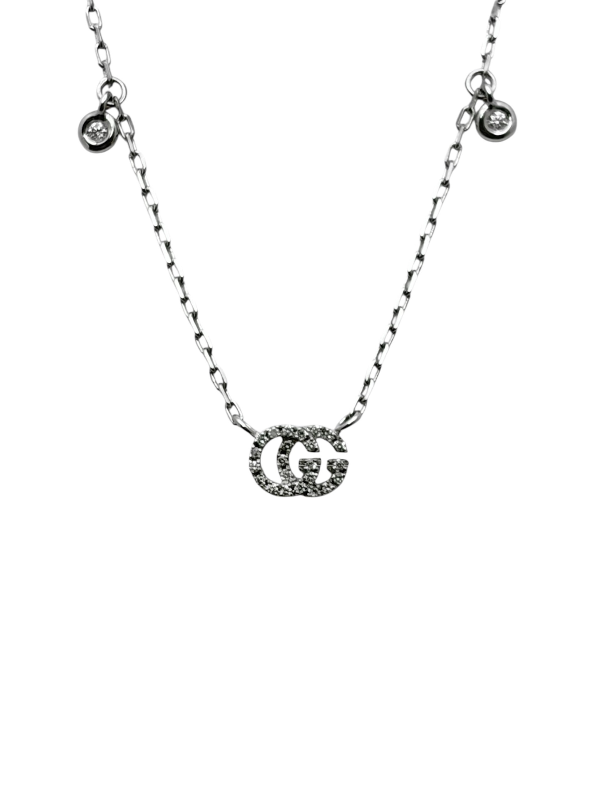 中古・古着通販】GUCCI (グッチ) GGダイヤモンドネックレス/GG