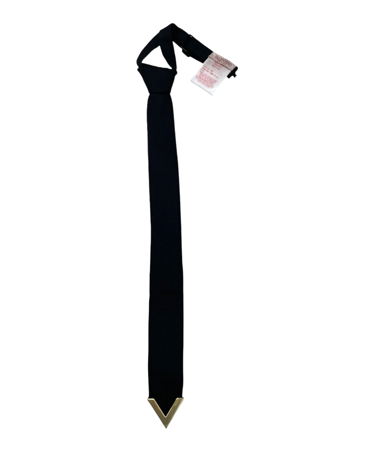 中古・古着通販】VALENTINO (ヴァレンティノ) メタルVアップリケ付き