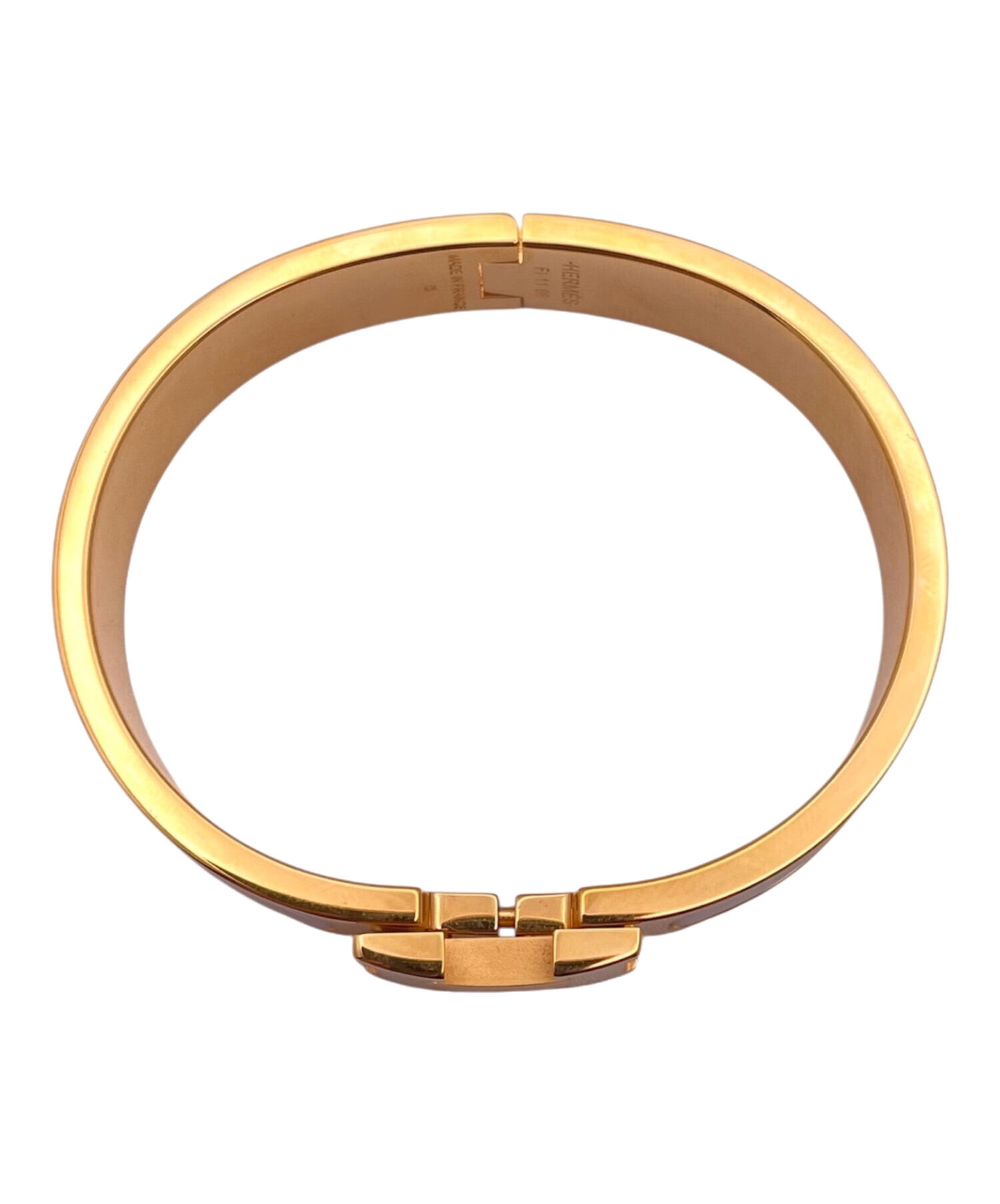 中古・古着通販】HERMES (エルメス) クリックH エナメルブレスレット