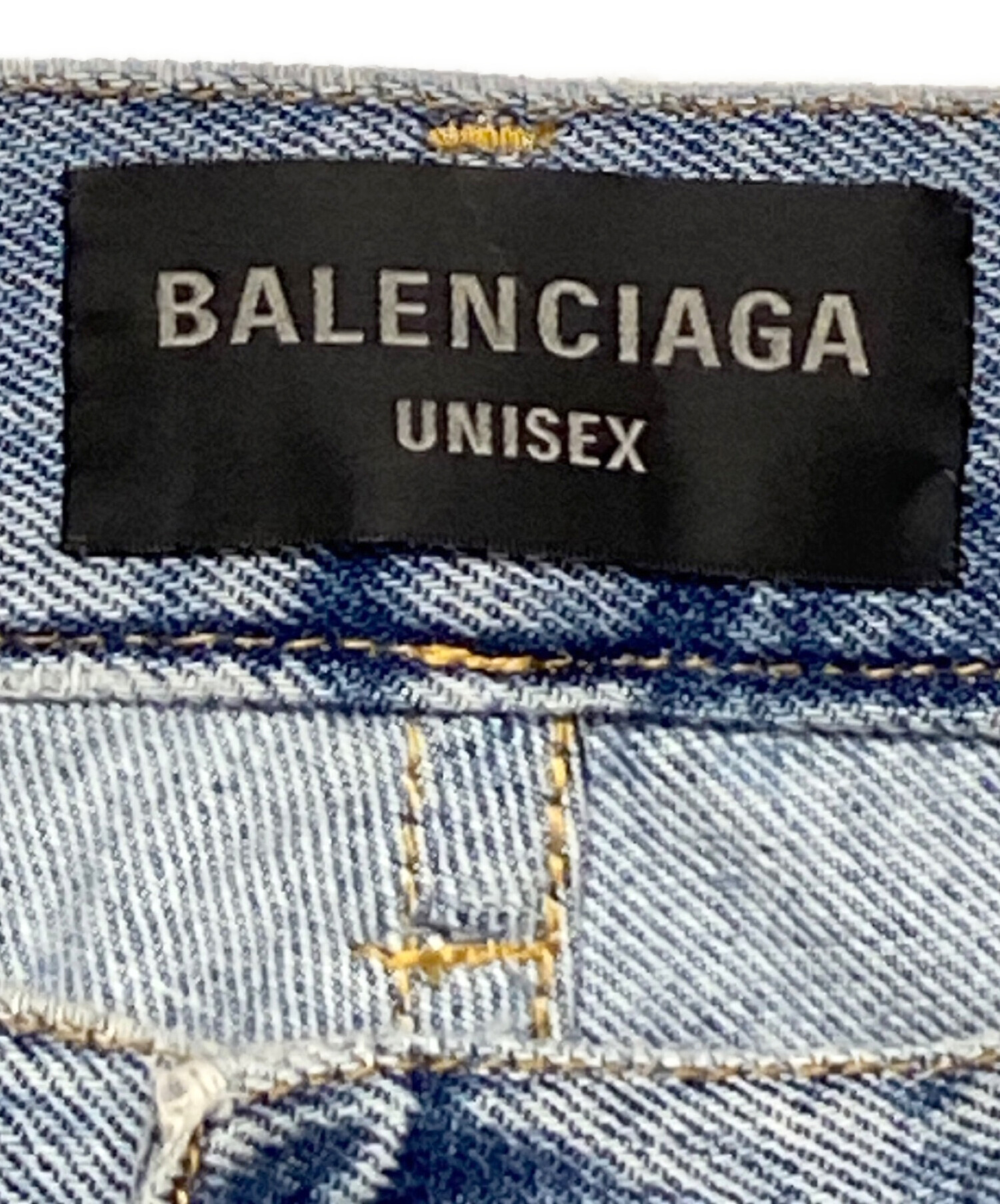 中古・古着通販】BALENCIAGA (バレンシアガ) ローライズダメージデニム