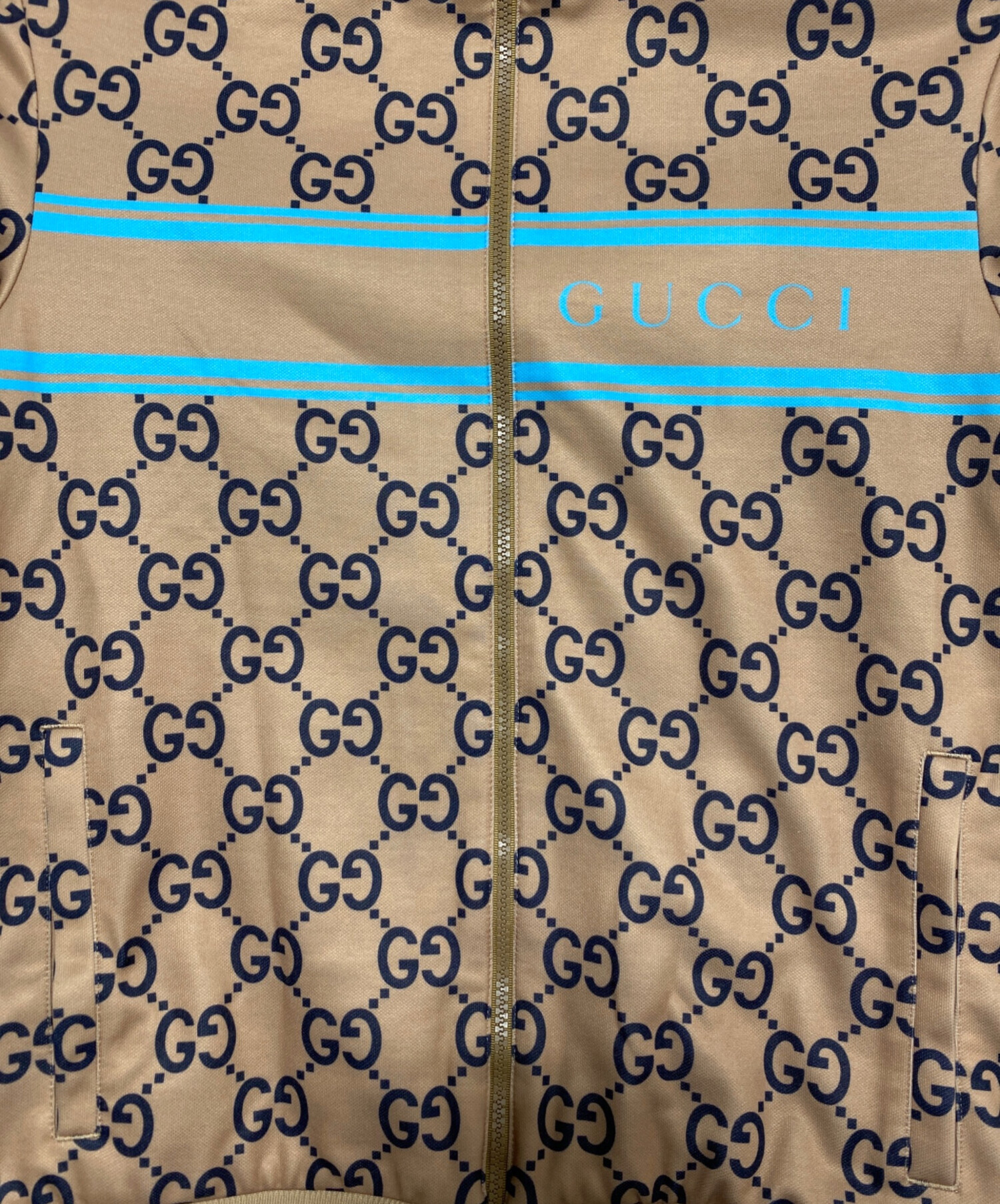 中古・古着通販】GUCCI (グッチ) GGプリントテクニカルジャージー
