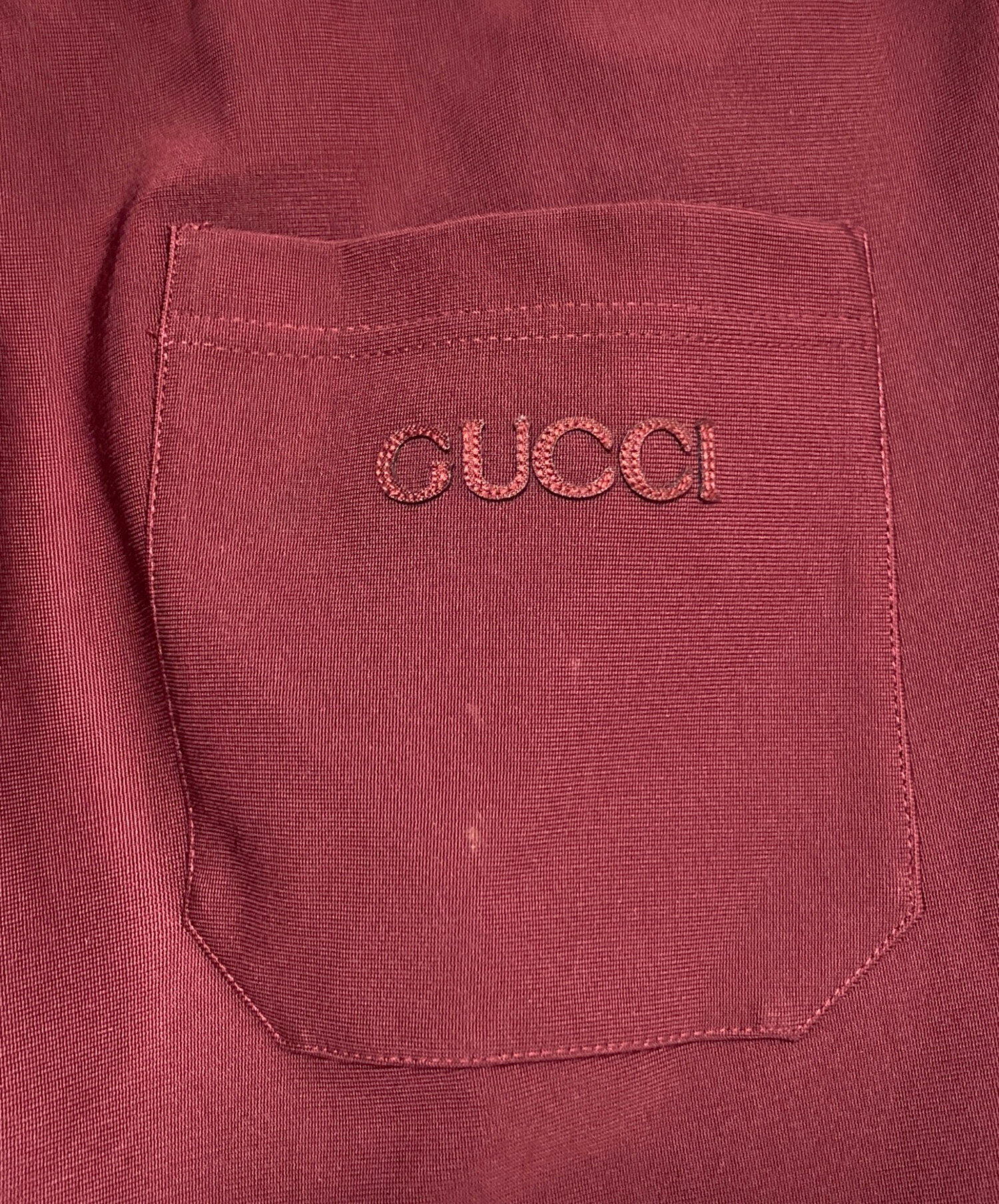 中古・古着通販】GUCCI (グッチ) テクニカルジャージパンツ レッド