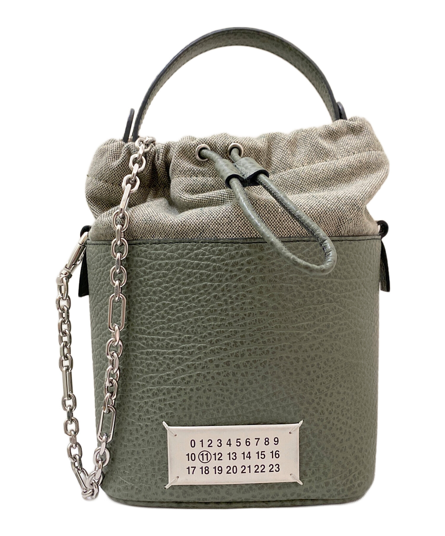 Maison Margiela メゾンマルジェラ ショルダーバッグ  カーキ 【古着】【中古】【送料無料】 中古・古着通販】MM6 Maison Margiela (エムエムシックスメゾン