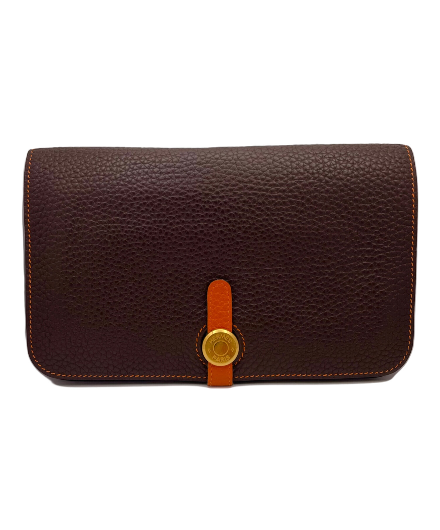 中古・古着通販】HERMES (エルメス) ドゴンGM/長財布/□I刻印/2005年 