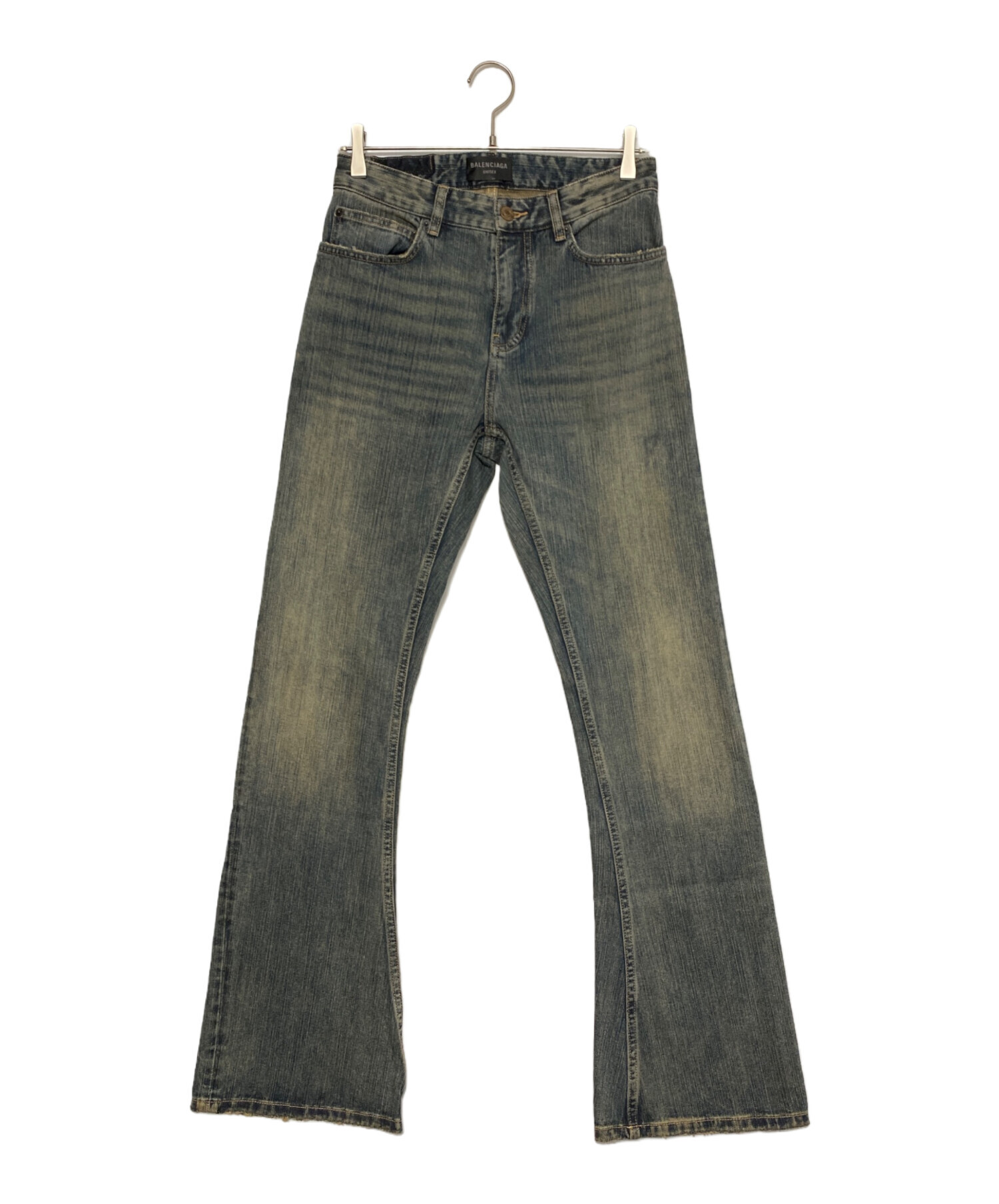中古・古着通販】BALENCIAGA (バレンシアガ) ウォッシュド加工ブーツ