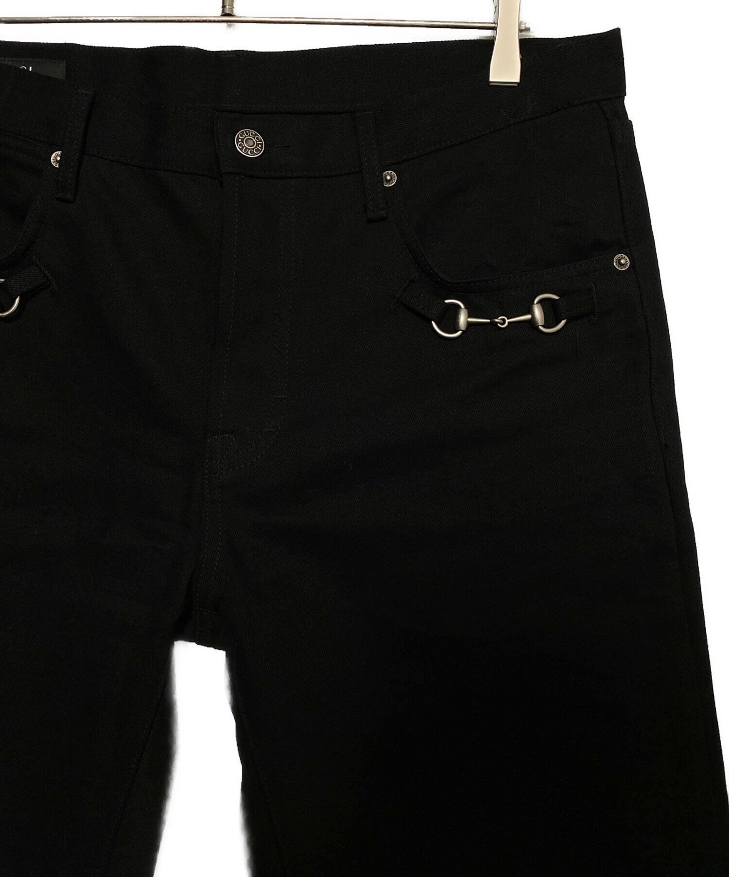 中古・古着通販】GUCCI (グッチ) ホースビットディティールデニム