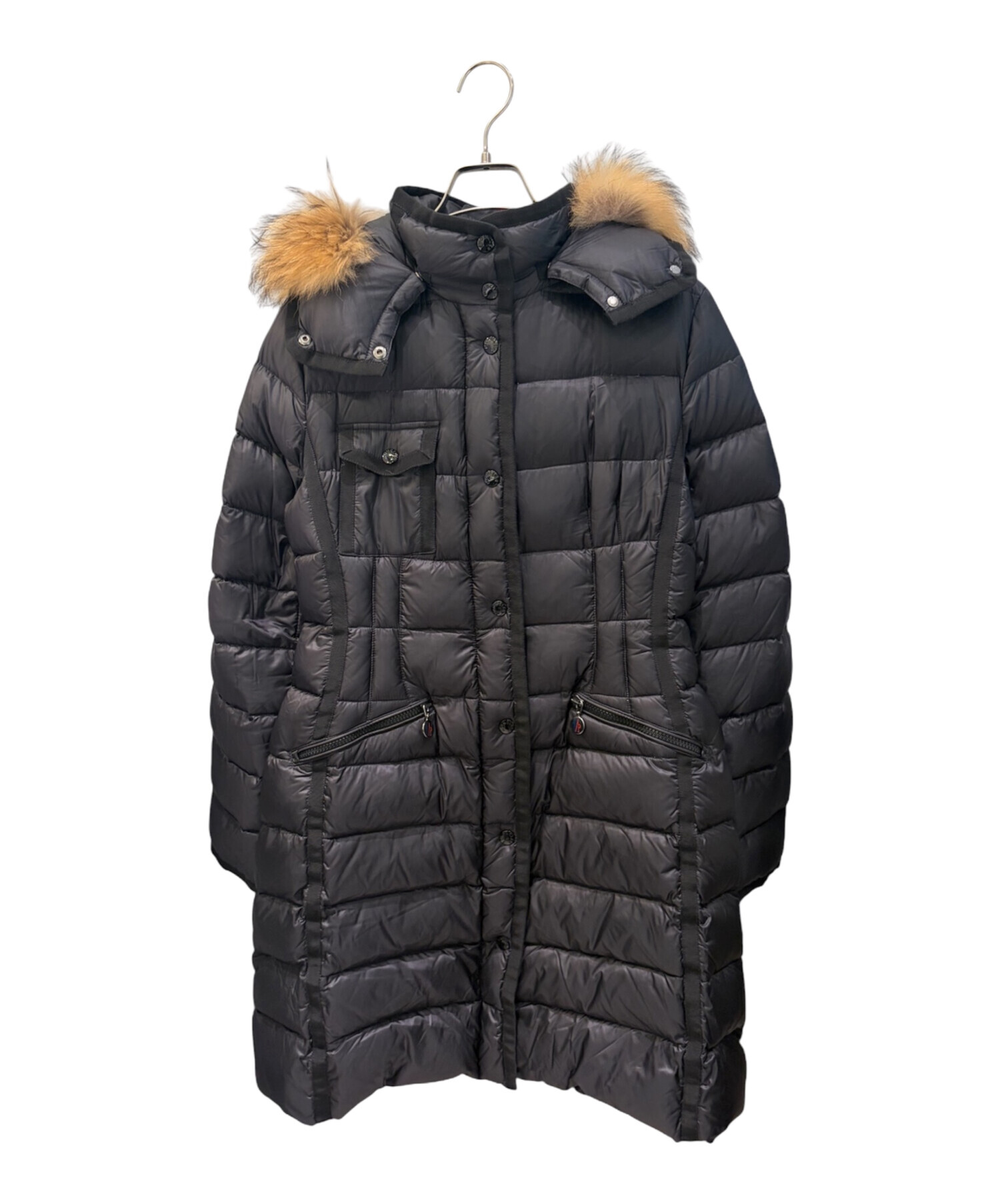 中古・古着通販】MONCLER (モンクレール) ファー付ダウンコート