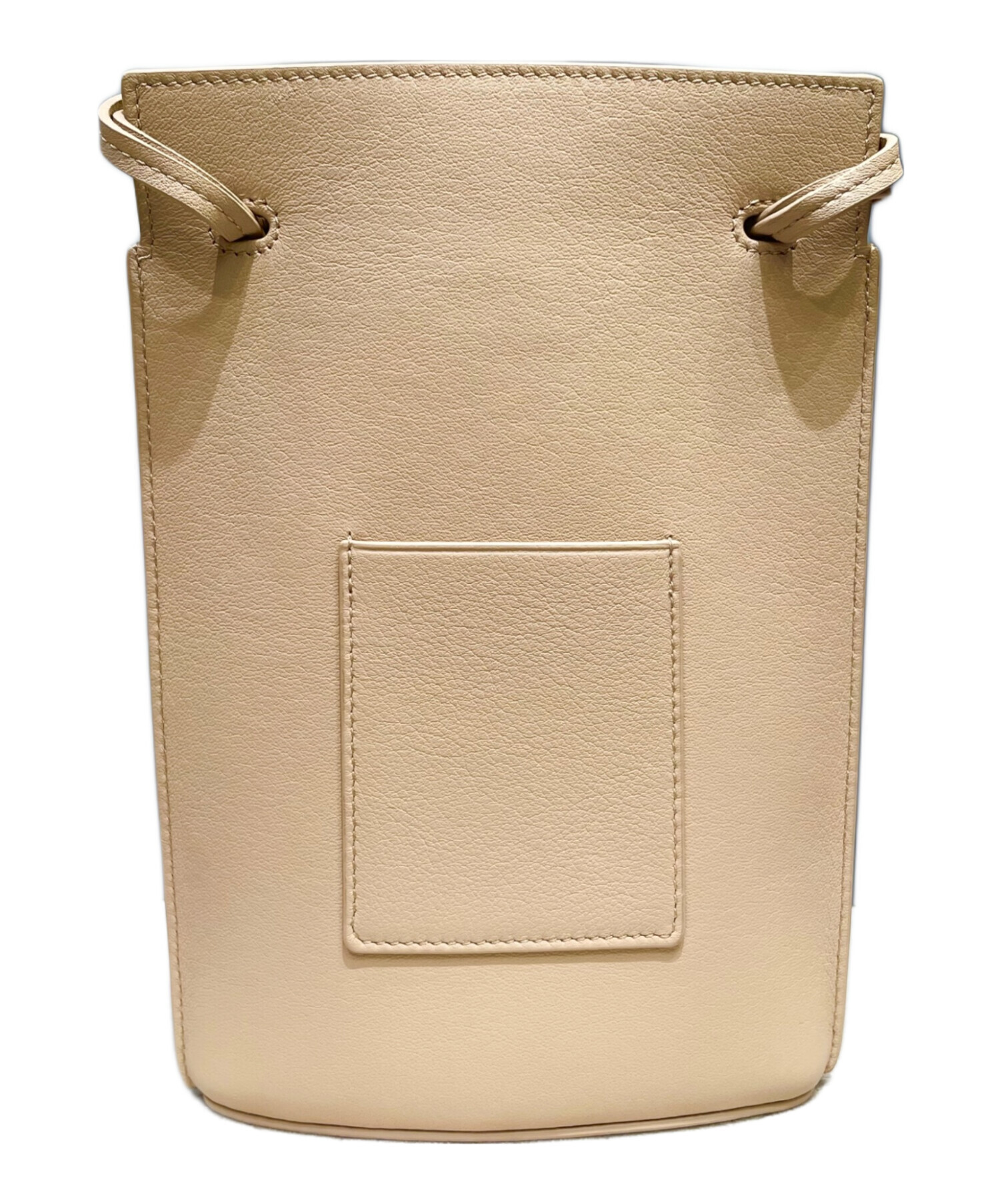 中古・古着通販】LOEWE (ロエベ) ペブルダイスポケットバック ブラウン