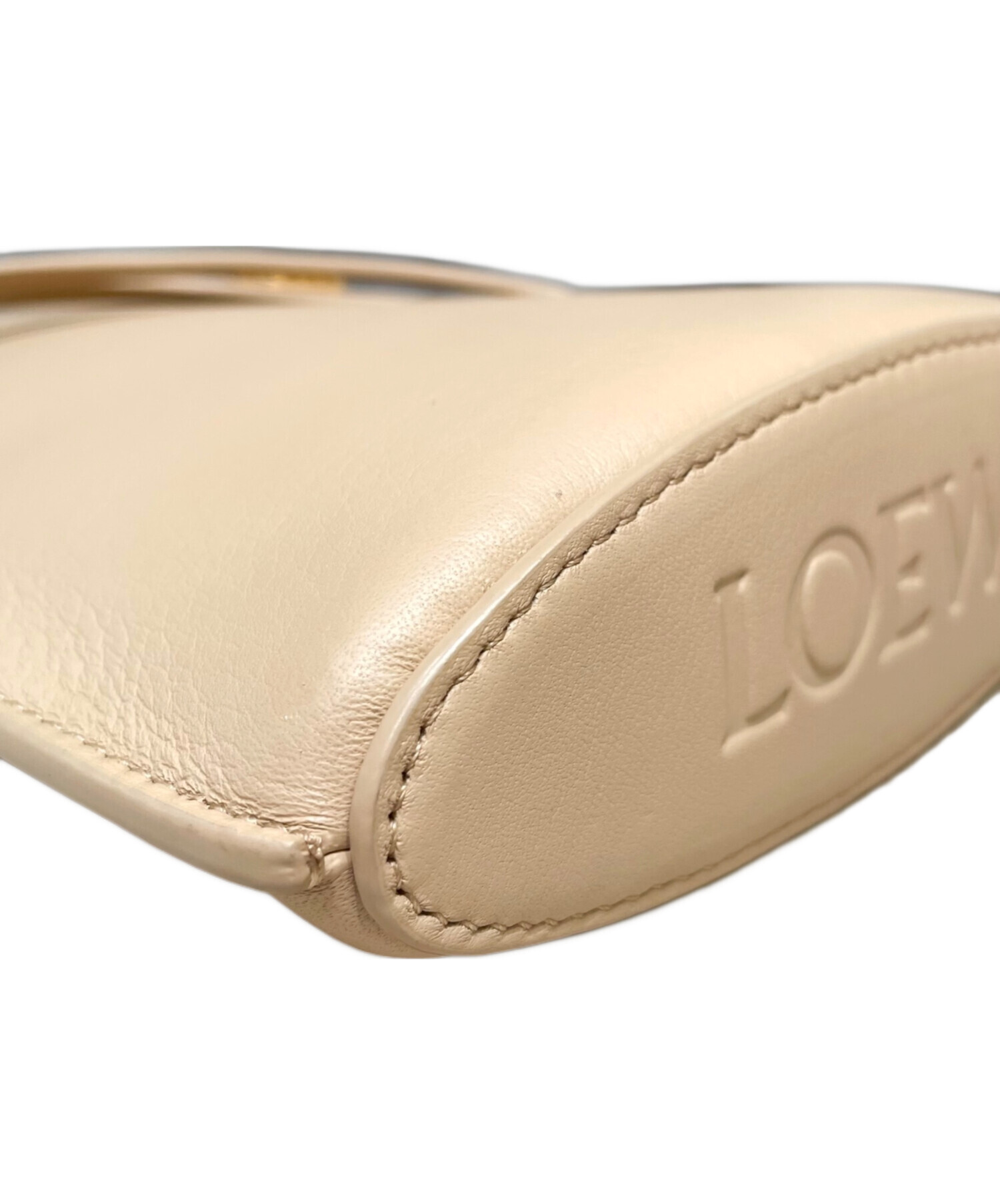 中古・古着通販】LOEWE (ロエベ) ペブルダイスポケットバック ブラウン