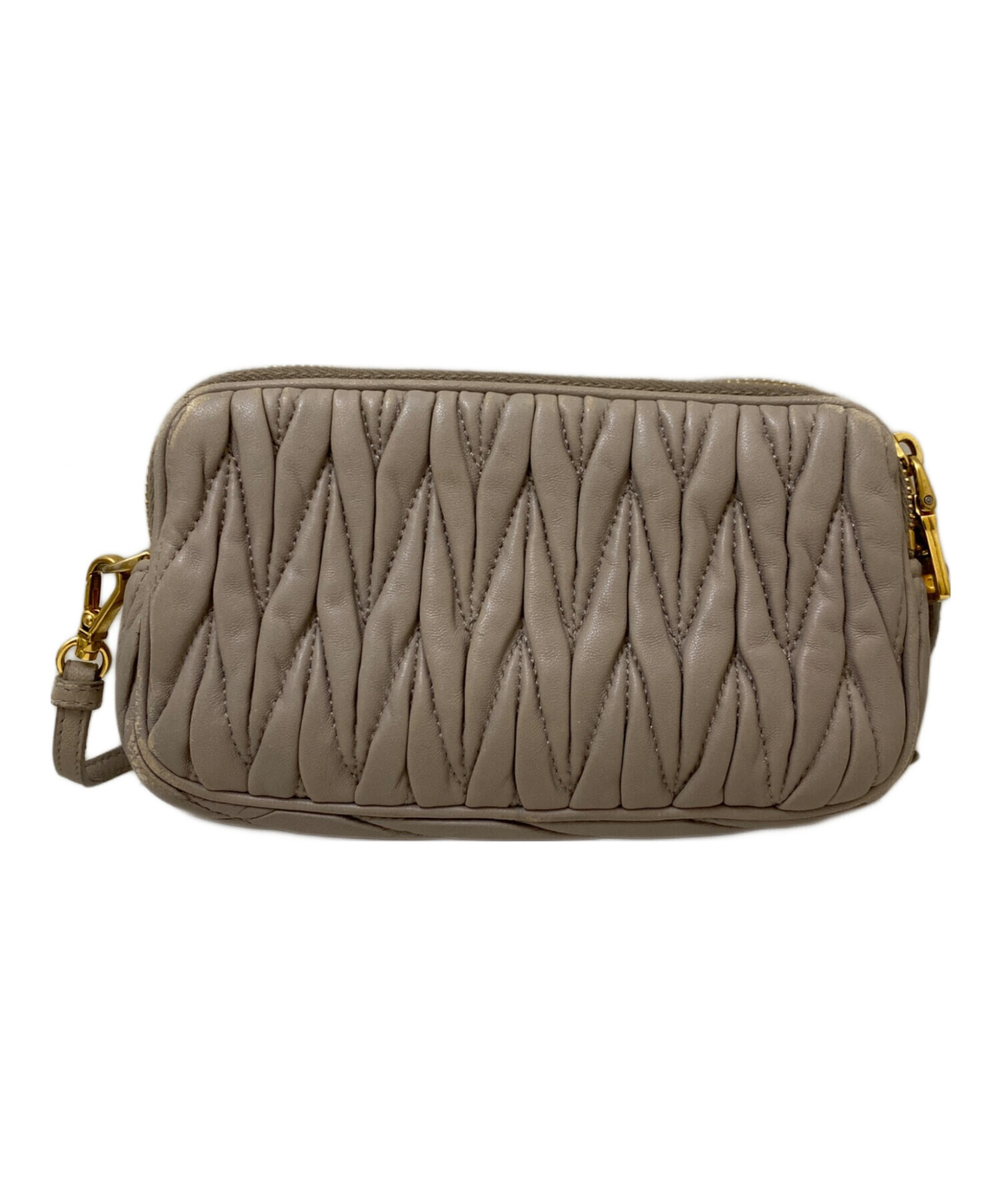 中古・古着通販】MIU MIU (ミュウミュウ) マテラッセミニショルダー 