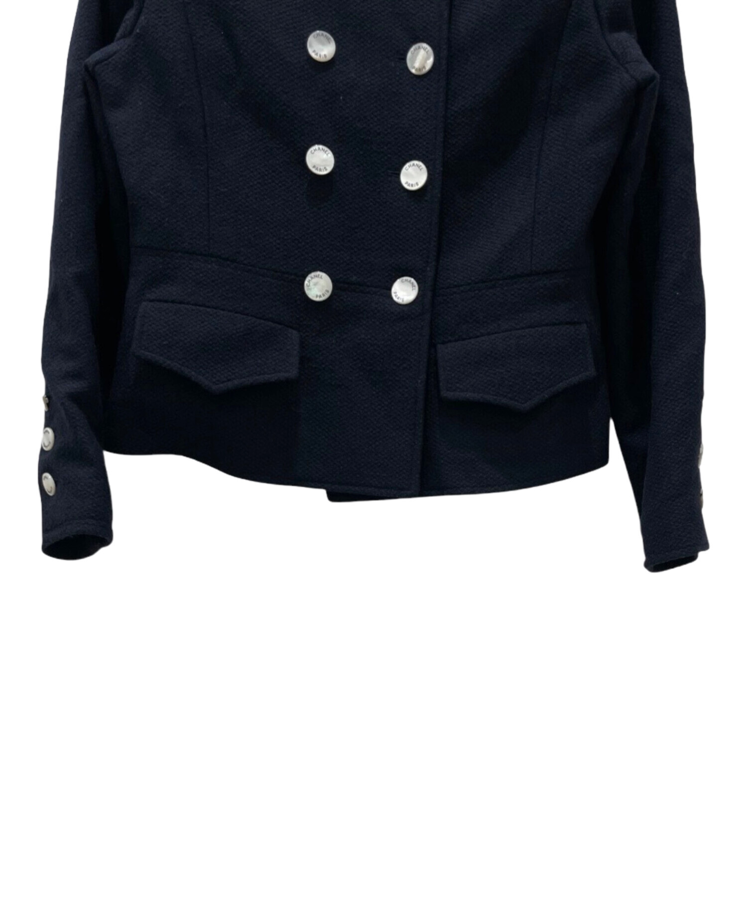 中古・古着通販】CHANEL (シャネル) 97SS P07 ノーカラージャケット 