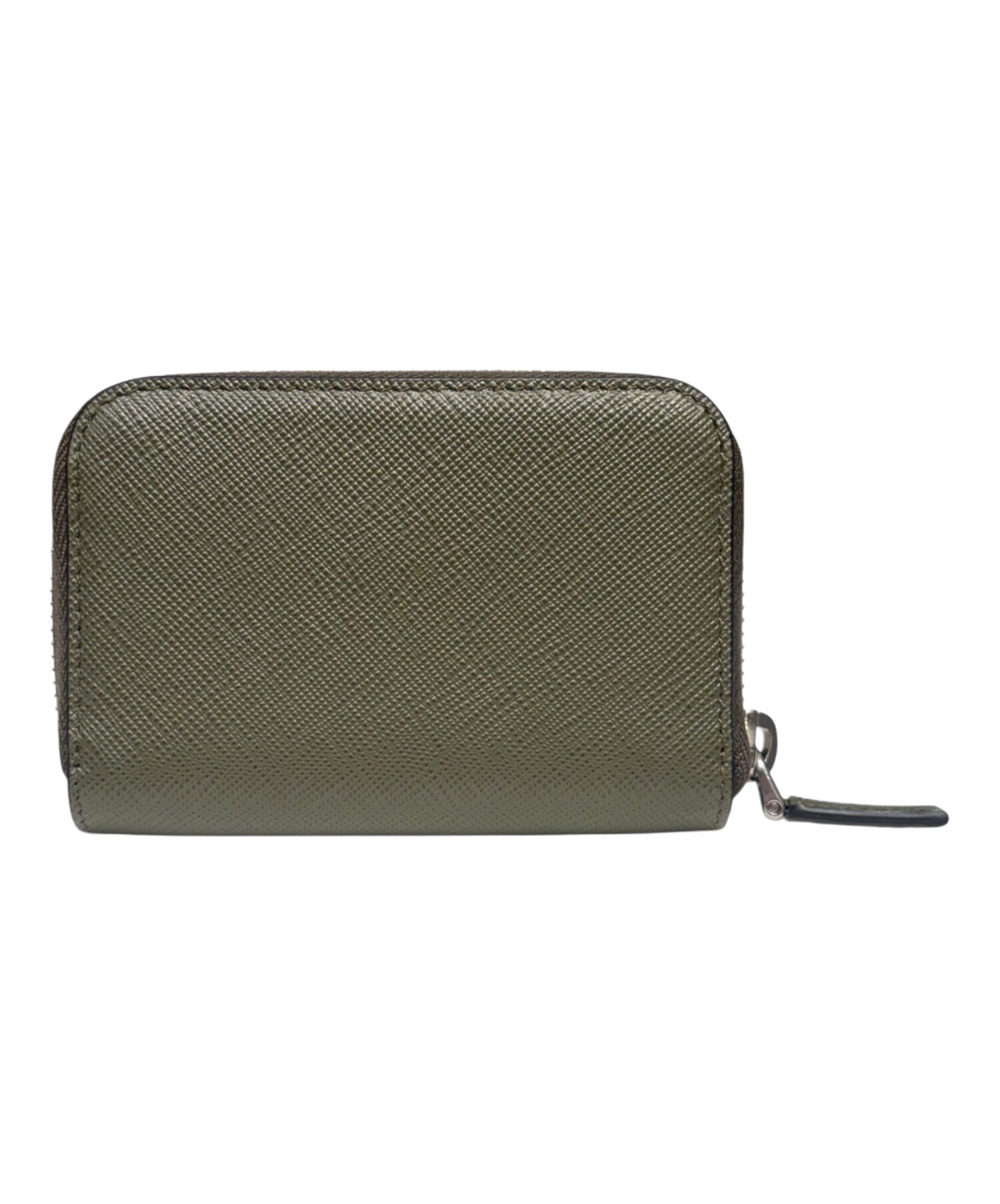 中古・古着通販】PRADA (プラダ) サフィアーノトライアングルコイン 