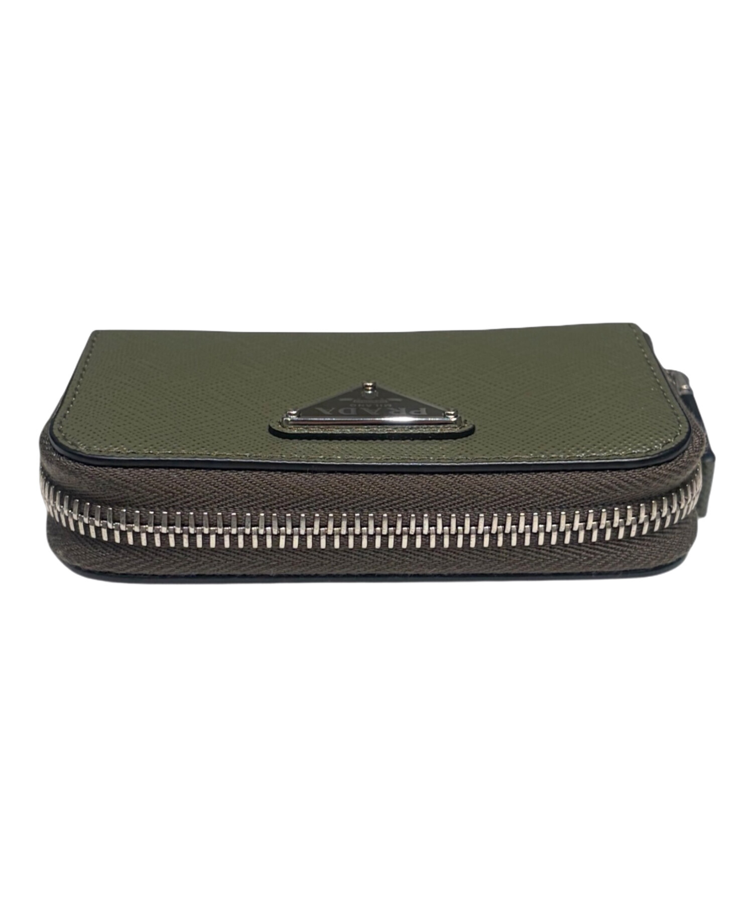 中古・古着通販】PRADA (プラダ) サフィアーノトライアングルコイン