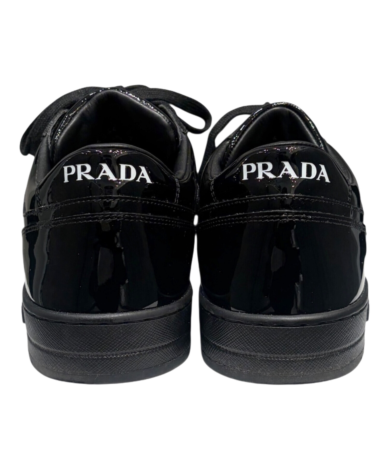 中古・古着通販】PRADA (プラダ) ダウンタウン レザー スニーカー