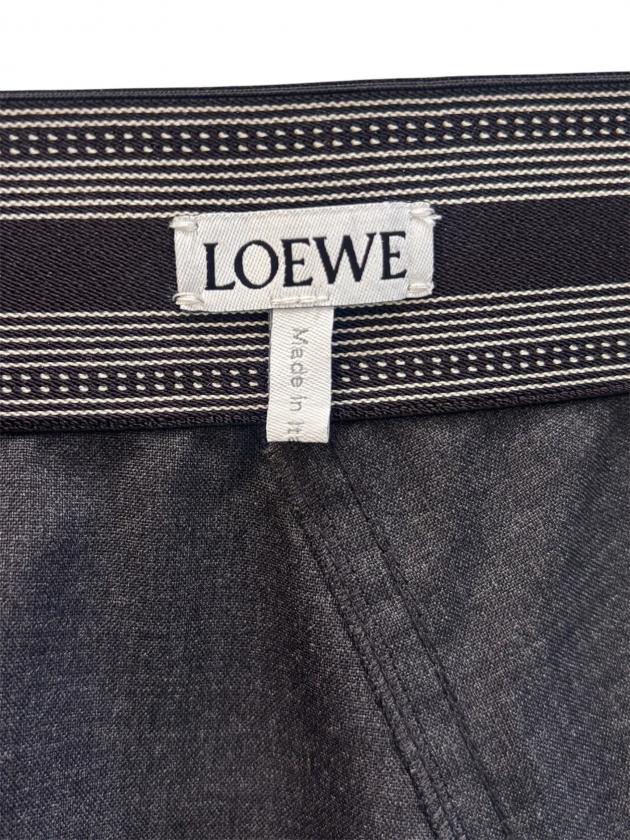 中古・古着通販】LOEWE (ロエベ) ウエストロゴ入りアシンメトリー