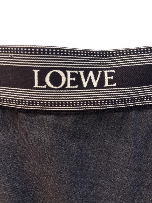 中古・古着通販】LOEWE (ロエベ) ウエストロゴ入りアシンメトリー