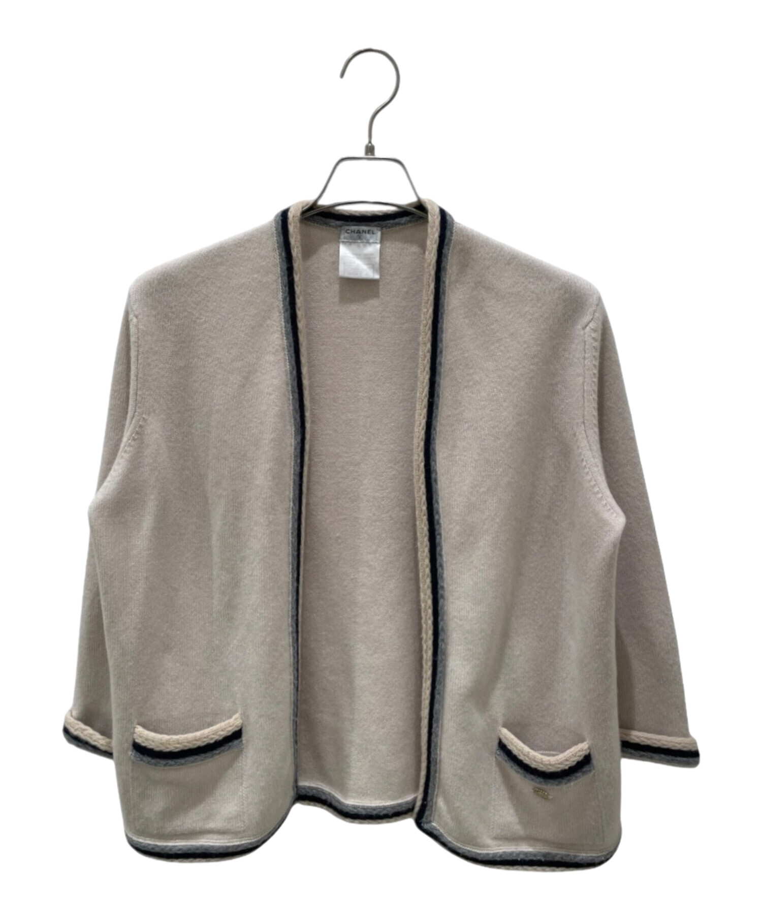 中古・古着通販】CHANEL (シャネル) 05A カシミヤ ココマークボタン