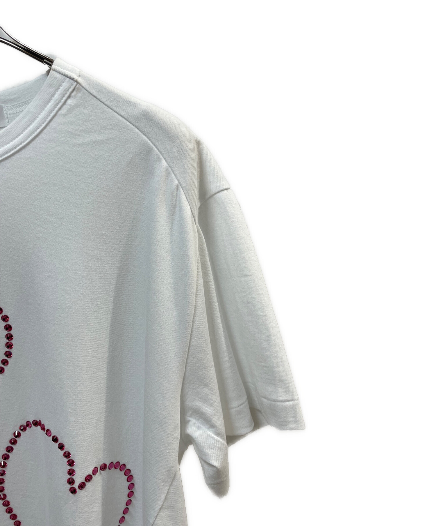 COMME des GARCONS Tシャツ・カットソー S 白 【古着】【中古】【送料無料】 COMME des GARCONS - COMME des GARCONS Tシャツ・カットソー S 白