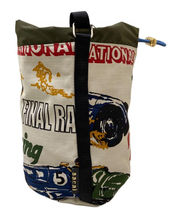 Sacai サカイ zantan kinchaku ポーチ　ショルダーバッグ 中古・古着通販】sacai (サカイ) Zantan Crossbody Pouch ホワイト