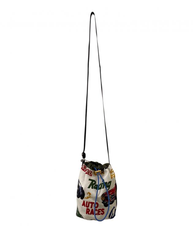 Sacai サカイ zantan kinchaku ポーチ　ショルダーバッグ 中古・古着通販】sacai (サカイ) Zantan Crossbody Pouch ホワイト
