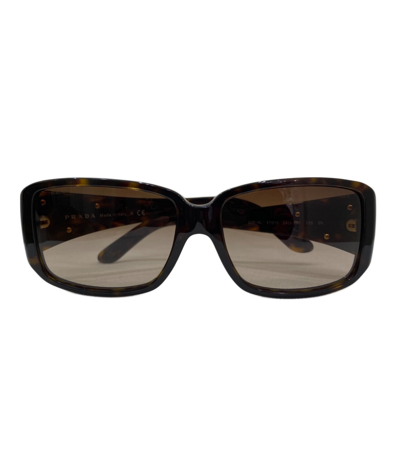 中古・古着通販】PRADA (プラダ) サングラス ブラウン サイズ:57□15