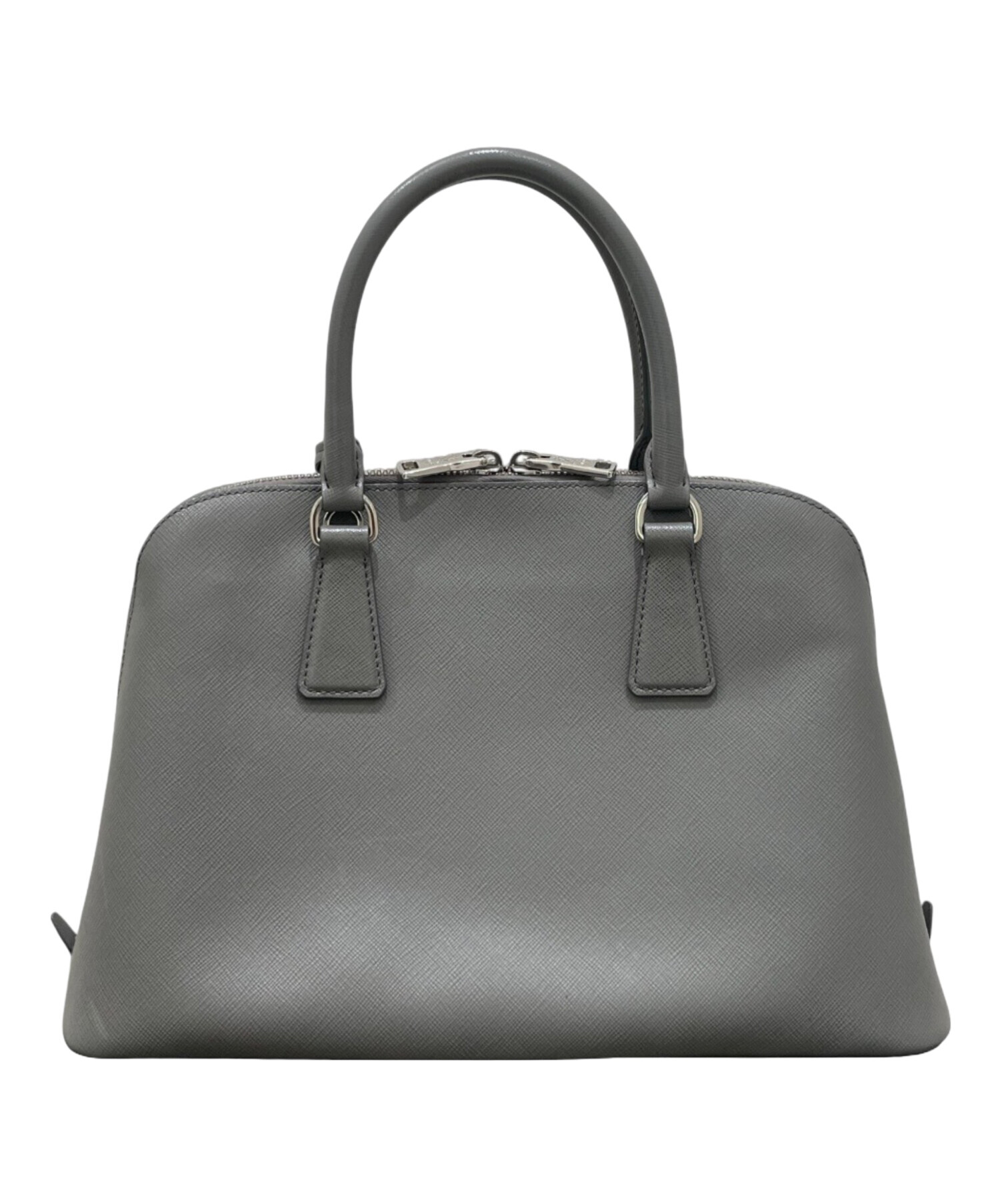 プラダ PRADA ハンドバッグ グレー レディース レザー PRADA