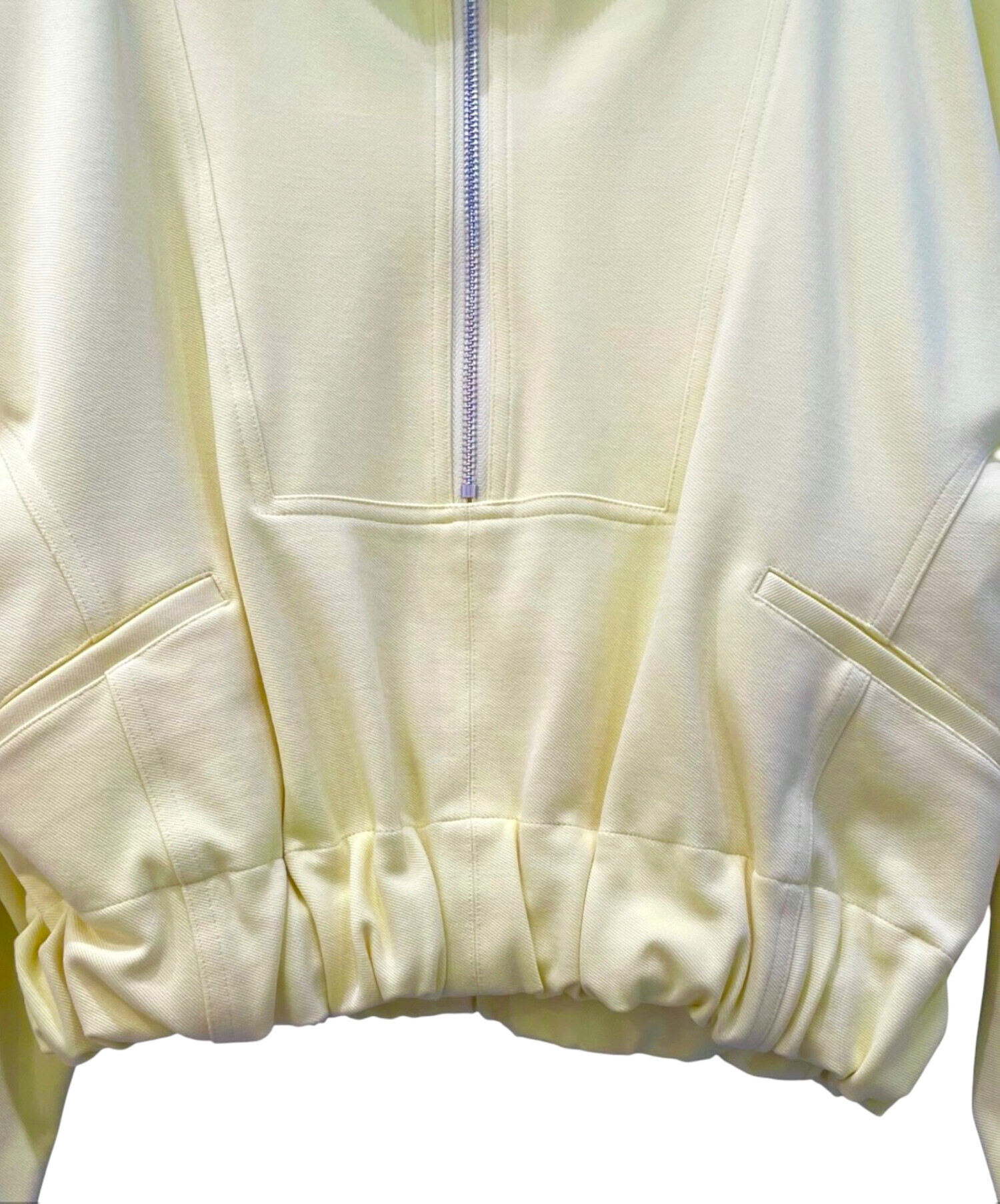 3.1.Phillip Lim イエロー ハーフジップアップパーカー S 中古・古着通販】3.1 phillip lim (スリーワンフィリップリム) ハーフ
