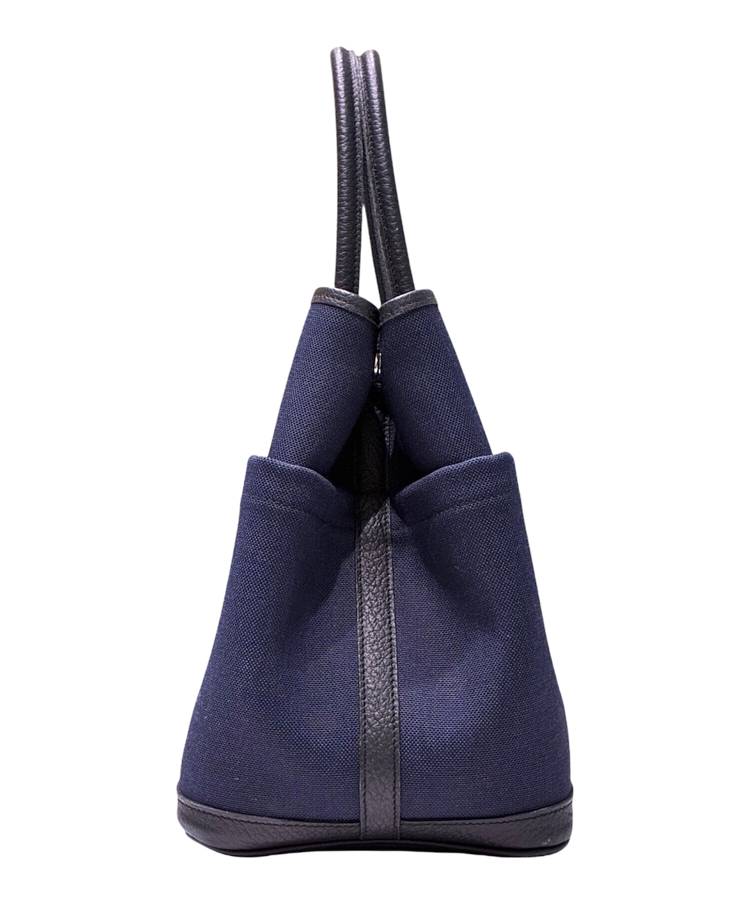 エルメス Sea, Surf and Fun ガーデンパーティポケットPM ショルダーバッグ トワルアッシュ ブルー レディース HERMES  中古 HERMES エルメス Sea, Surf and Fun ガーデンパーティポケットPM