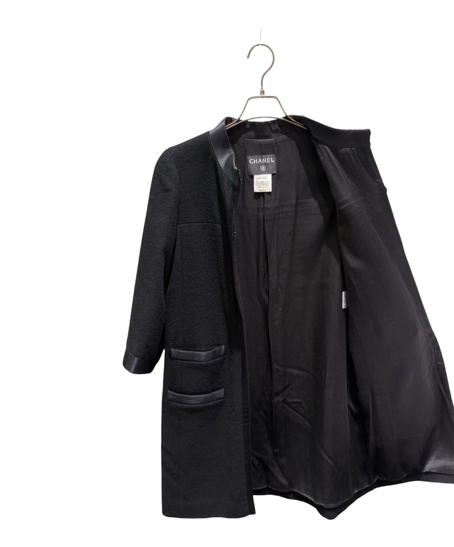 中古・古着通販】CHANEL (シャネル) ココマークボタン付きウールノー 