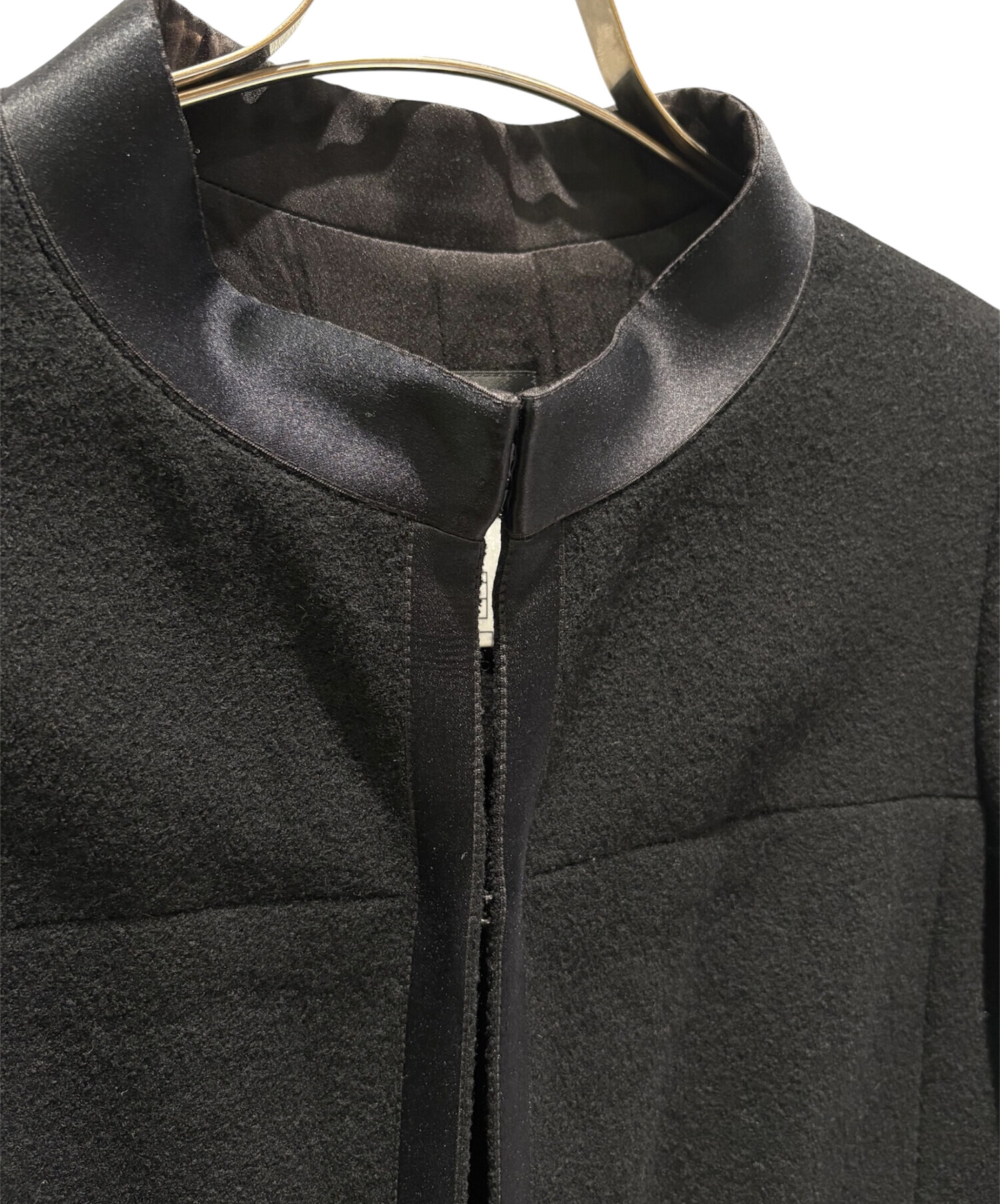 CHANEL ウールコート AB030 サイズ38 中古・古着通販】CHANEL (シャネル) ココマークボタン付きウールノー
