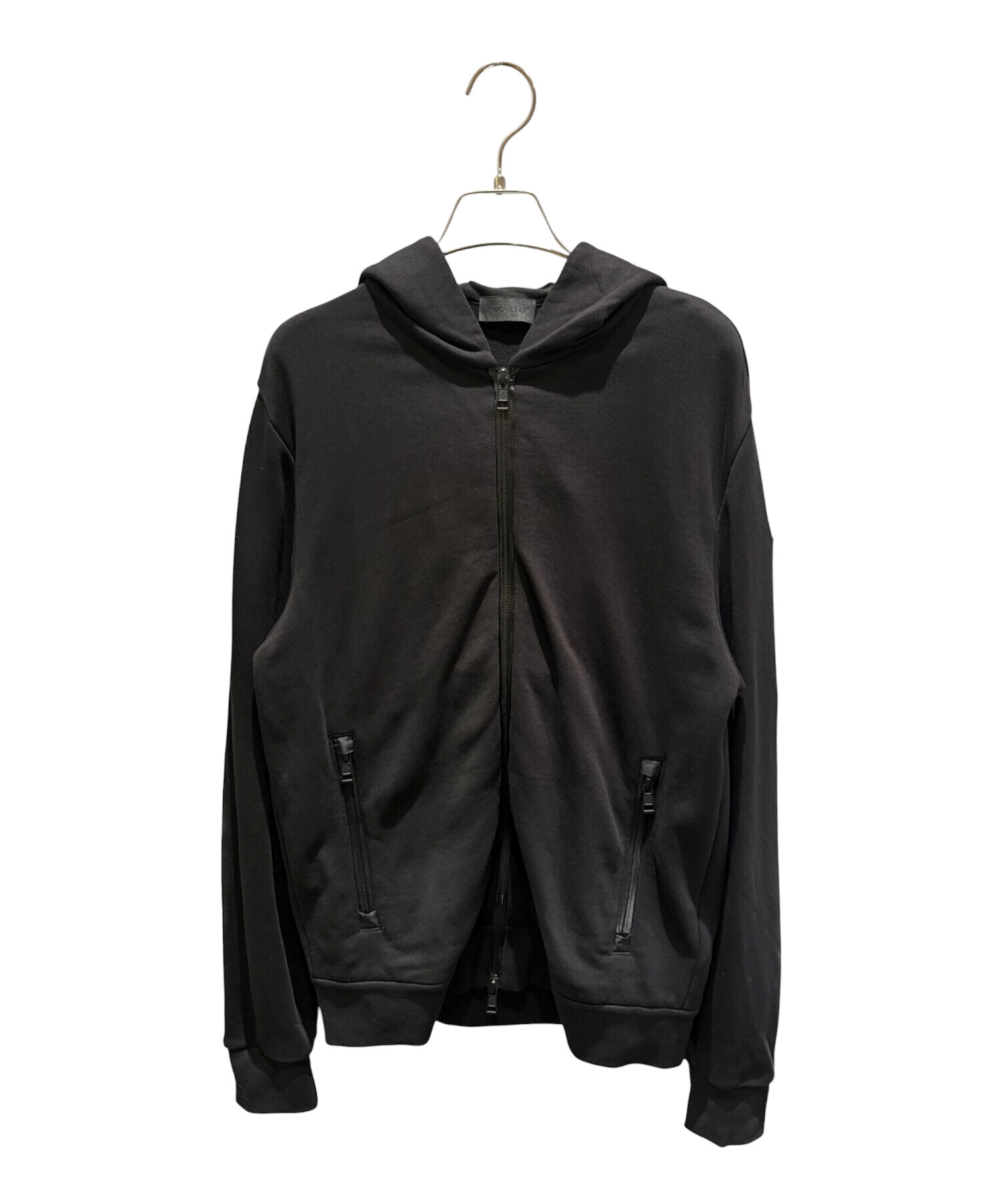 モンクレール マグリア ダウン切替スウェットジップ パーカー 中古・古着通販】MONCLER (モンクレール) ロゴジップパーカー/MAGLIA