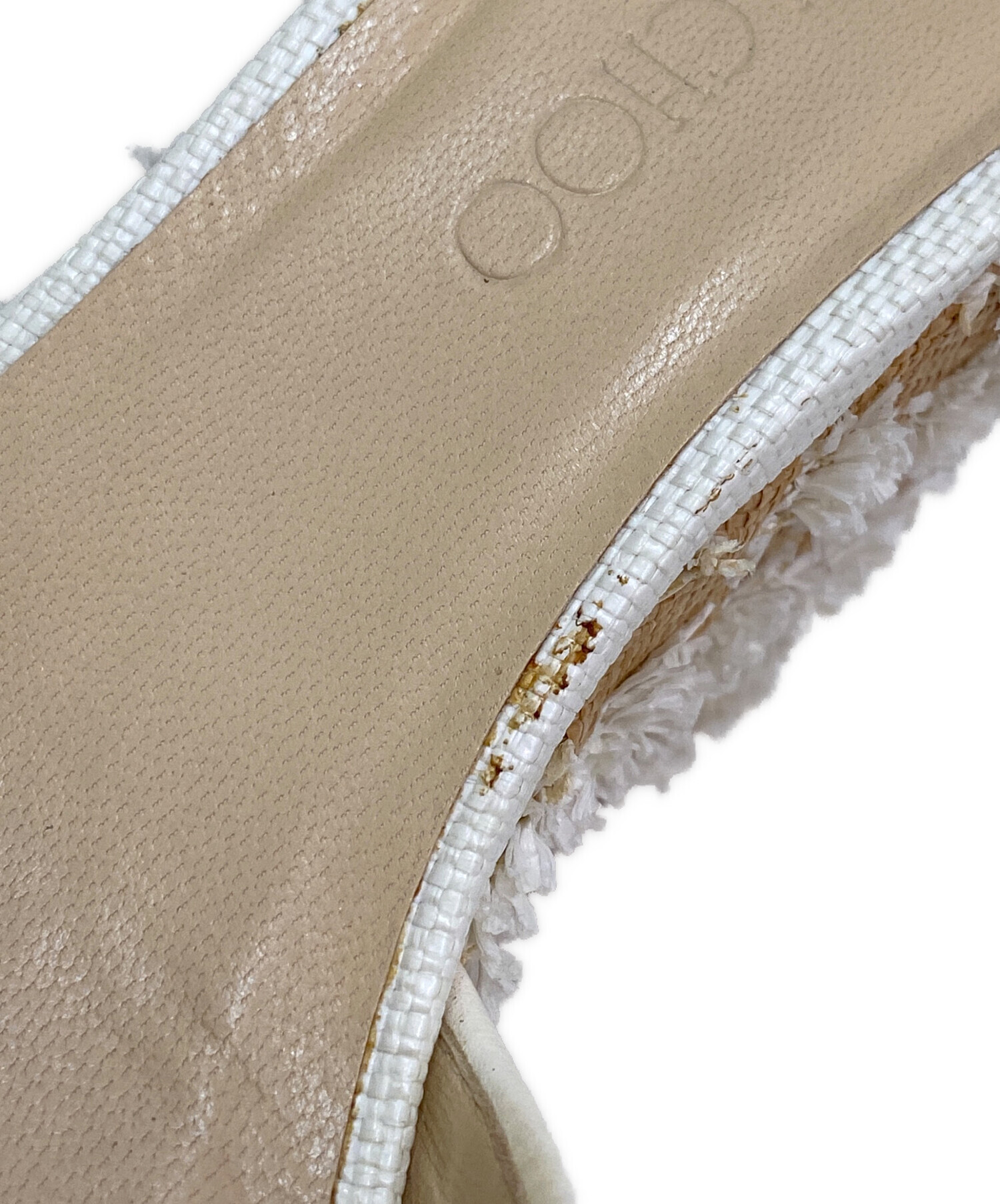中古・古着通販】JIMMY CHOO (ジミーチュウ) コルクウェッジサンダル 中古・古着通販】JIMMY CHOO (ジミーチュウ) コルクウェッジサンダル