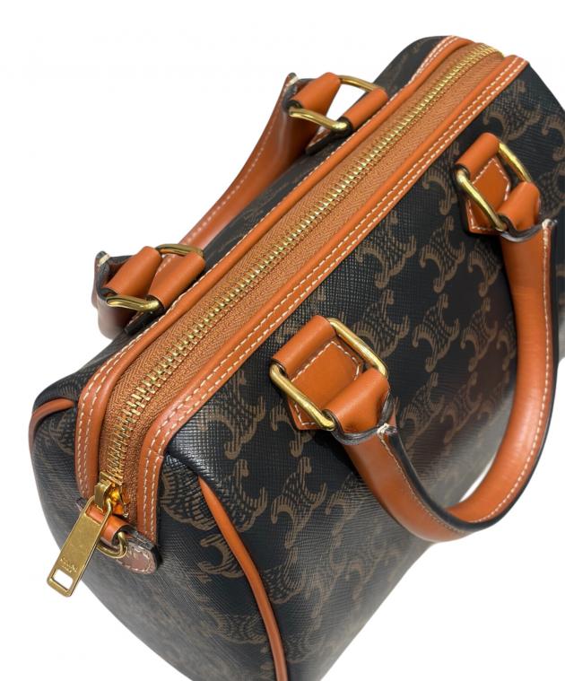 【未使用】CELINE羽毛肩当て2着セット（茶色・ワイン色） CELINE セリーヌ 西川産業 マカダム柄 羽毛肩当て ピンク 未使用箱入り