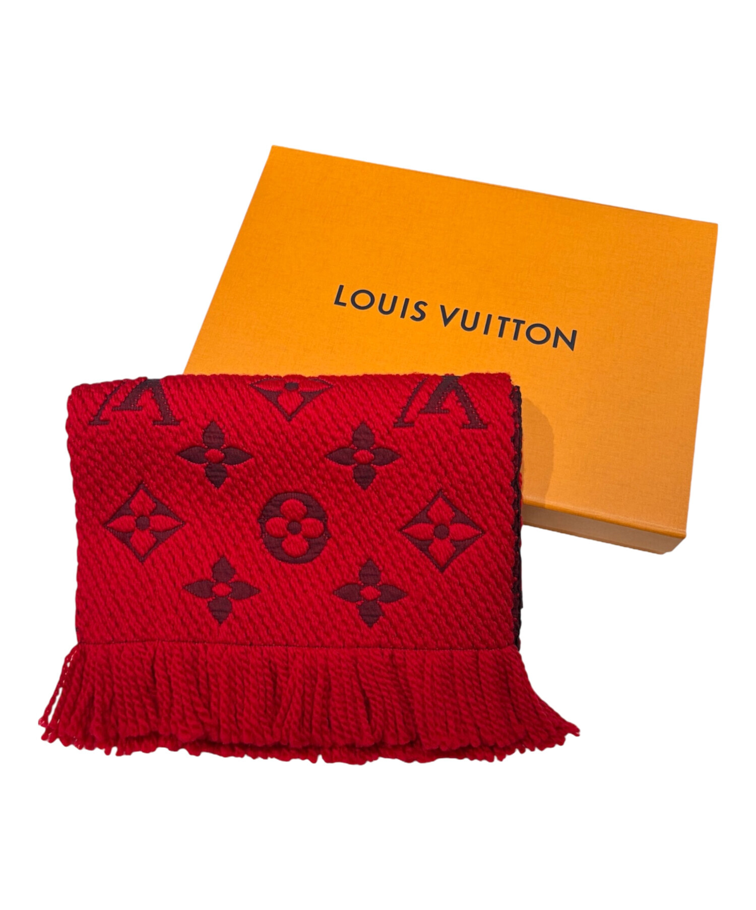 中古・古着通販】LOUIS VUITTON (ルイ ヴィトン) エシャルプ・ロゴ