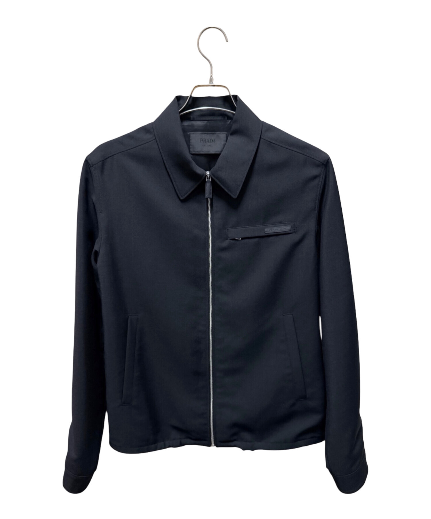 中古・古着通販】PRADA (プラダ) ジップアップブルゾン/ブルゾン 
