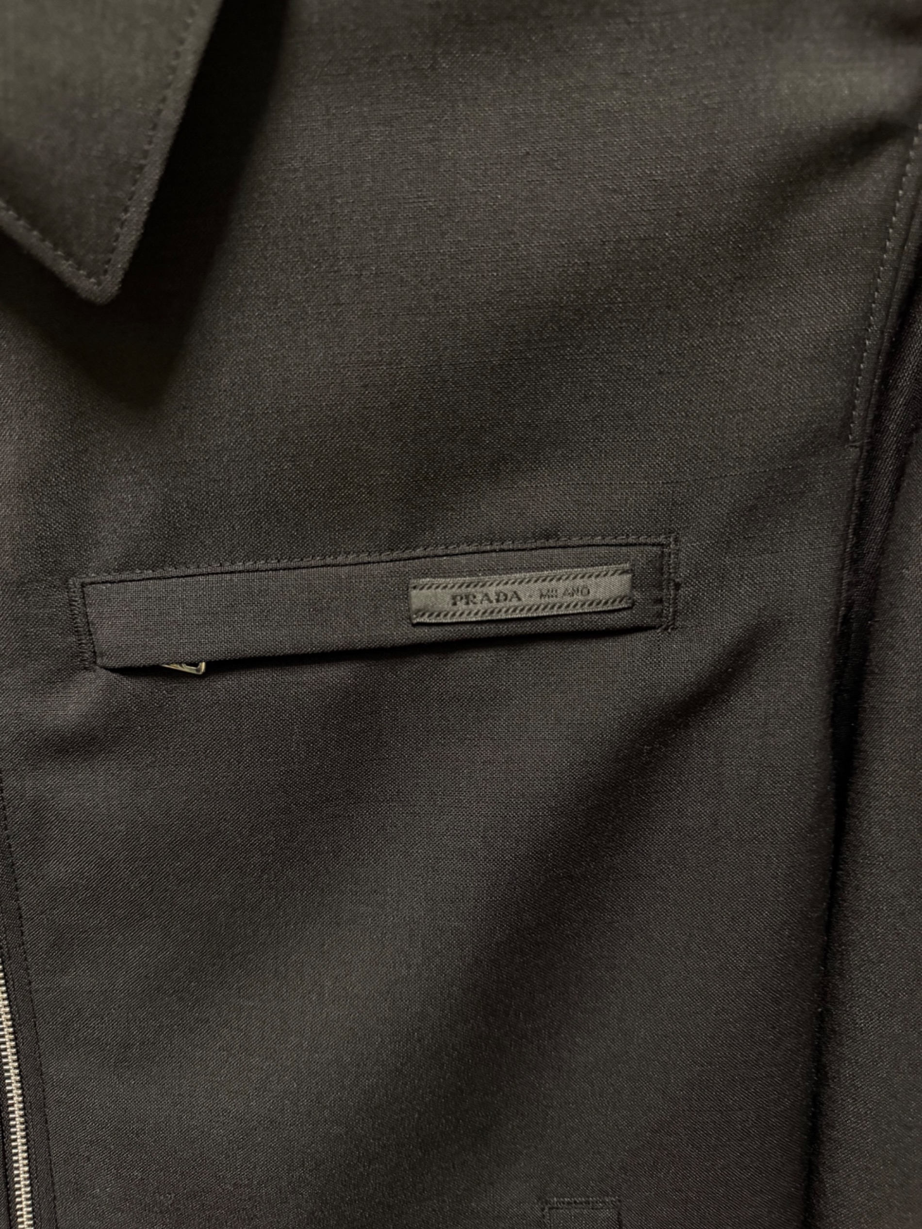 中古・古着通販】PRADA (プラダ) ジップアップブルゾン/ブルゾン