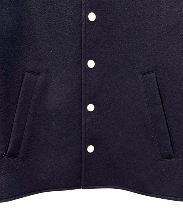 CELINE トリオンフジャケット ネイビー 36 中古・古着通販】CELINE (セリーヌ) トリオンフ テディジャケット