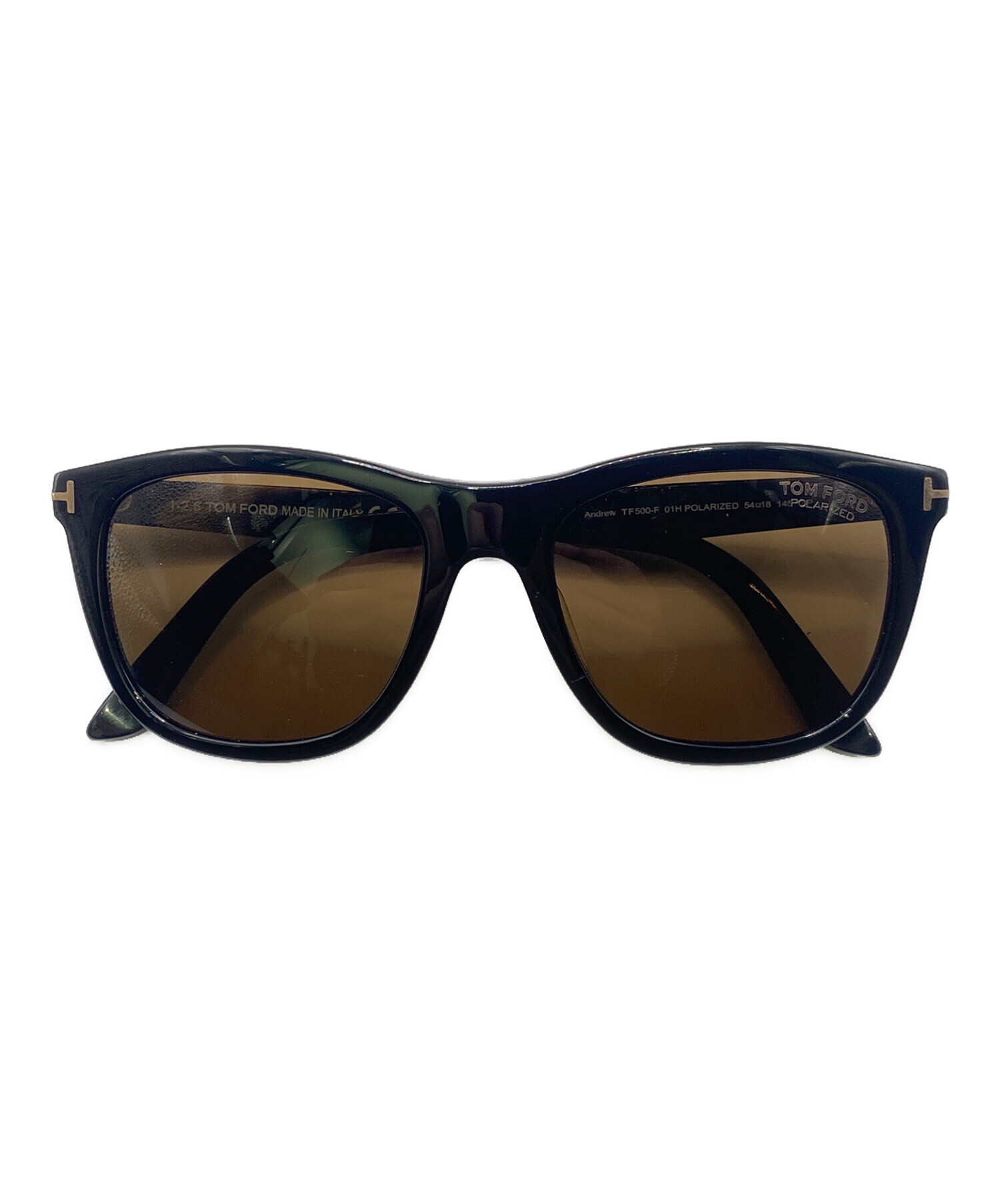TOM FORD サングラス ブラック/ブラウン 中古・古着通販】TOM FORD (トムフォード) サングラス ブラウン サイズ