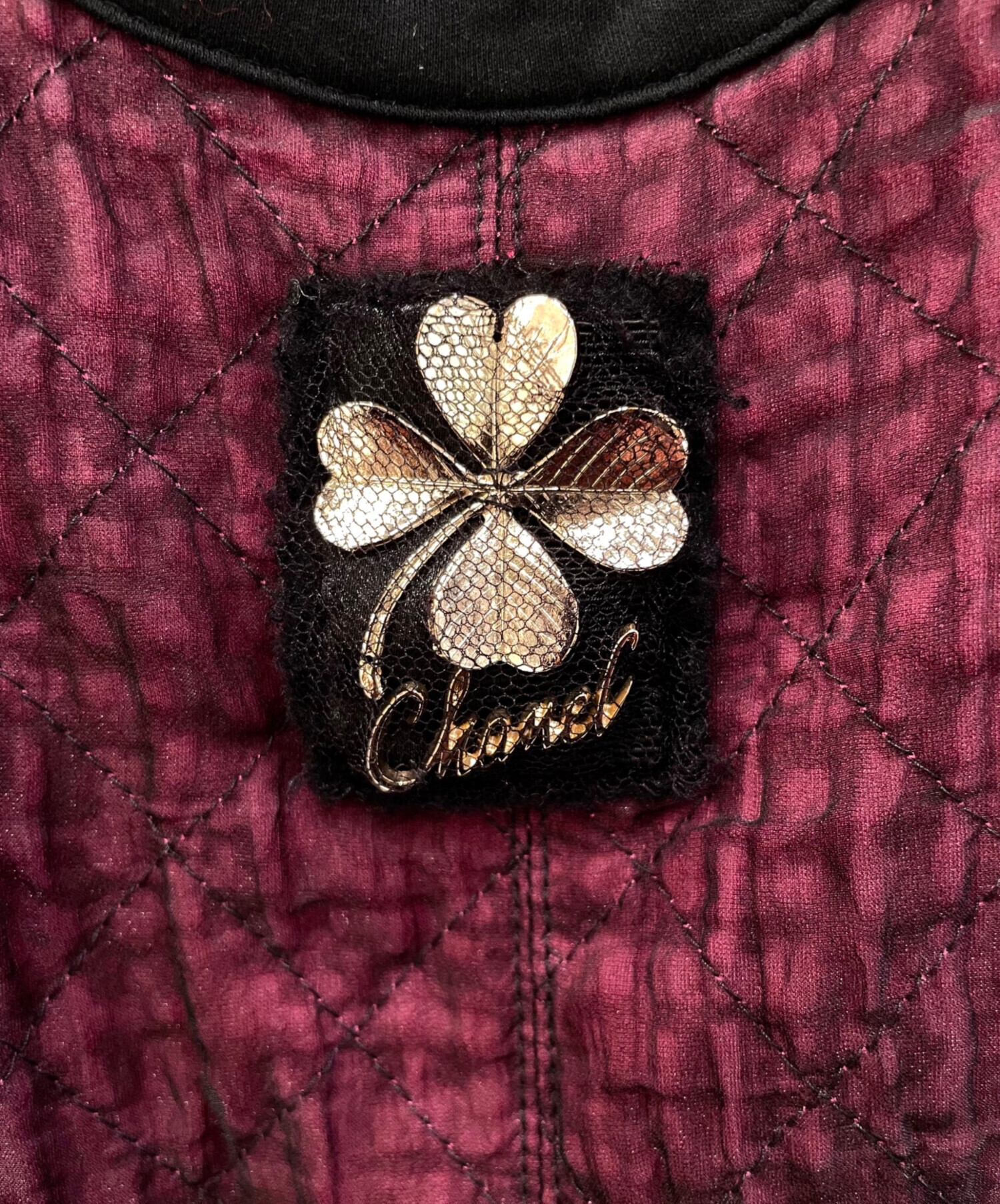 中古・古着通販】CHANEL (シャネル) クローバーモチーフノースリーブ