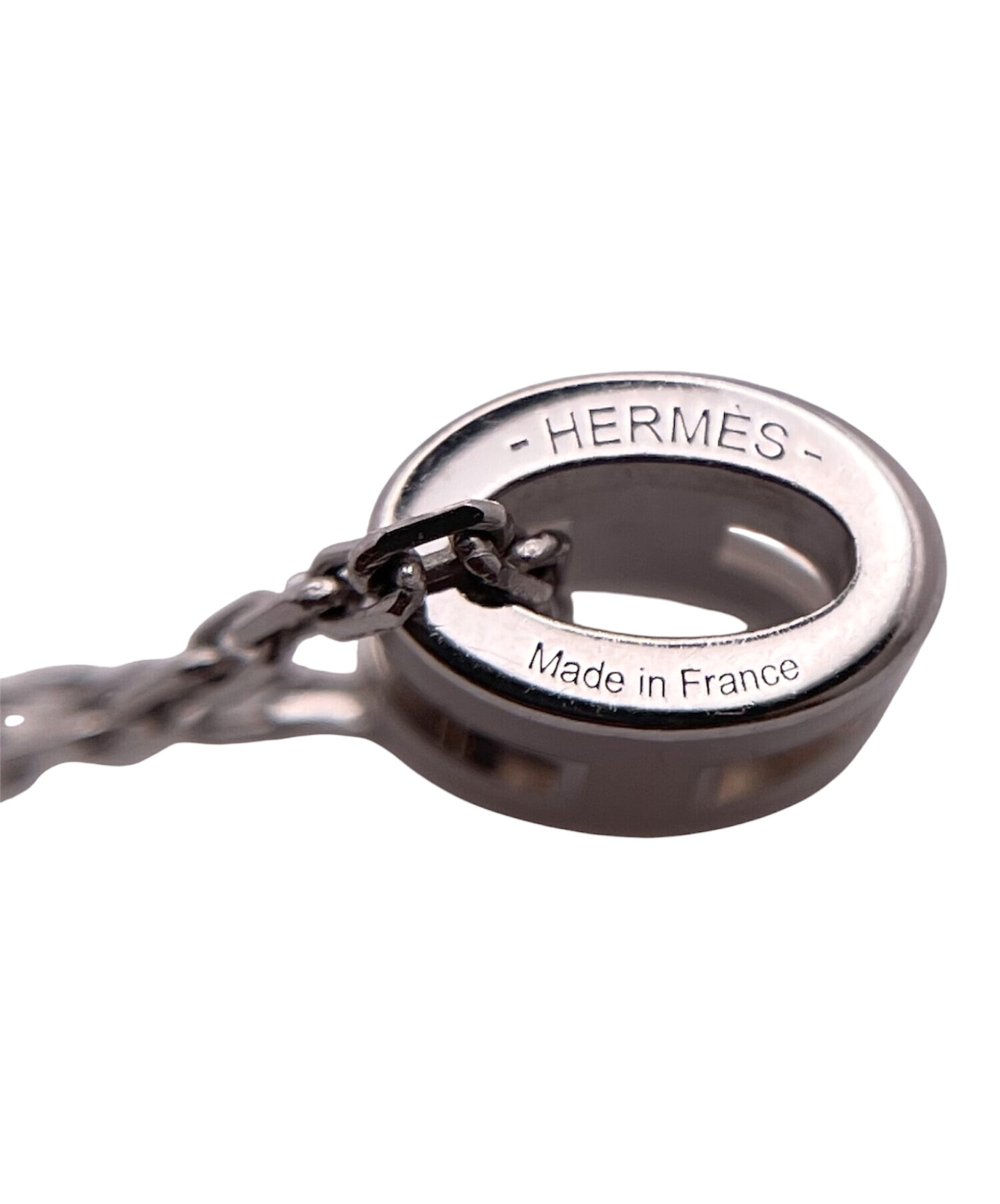 中古・古着通販】HERMES (エルメス) ポップHミニネックレス ベージュ 